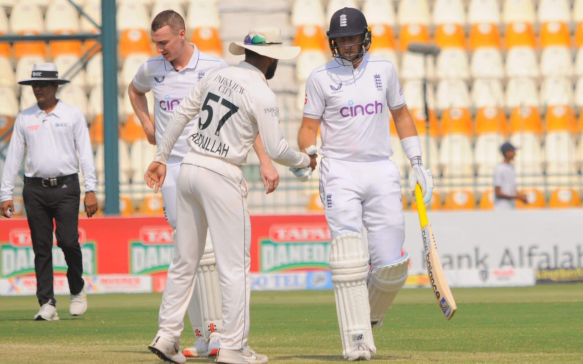 5 Highest partnerships for England in Test cricket [Source: @TheRealPCB/x]