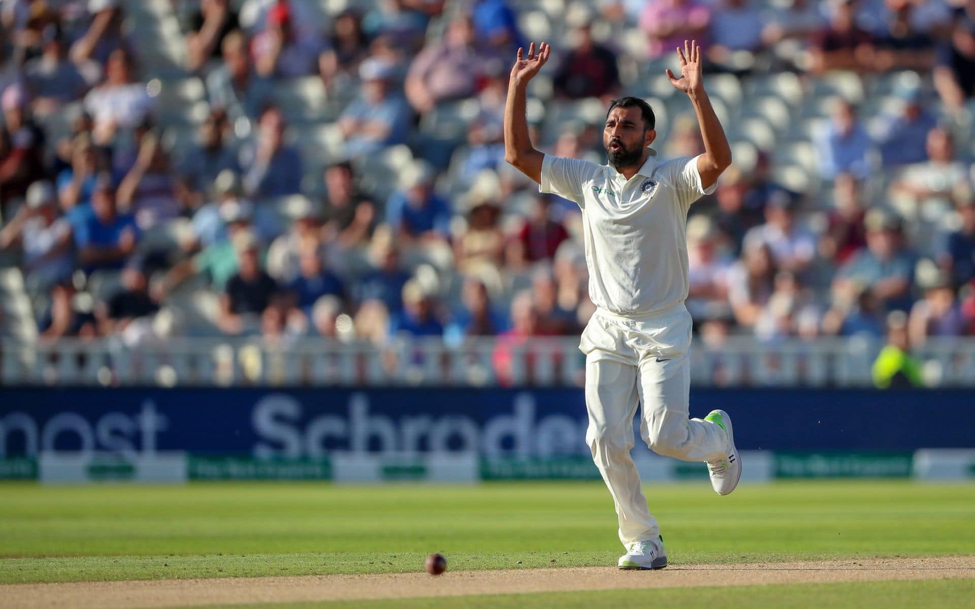 Mohammed Shami will likely miss the New Zealand Test (Source: Are_Sambha/x.com)