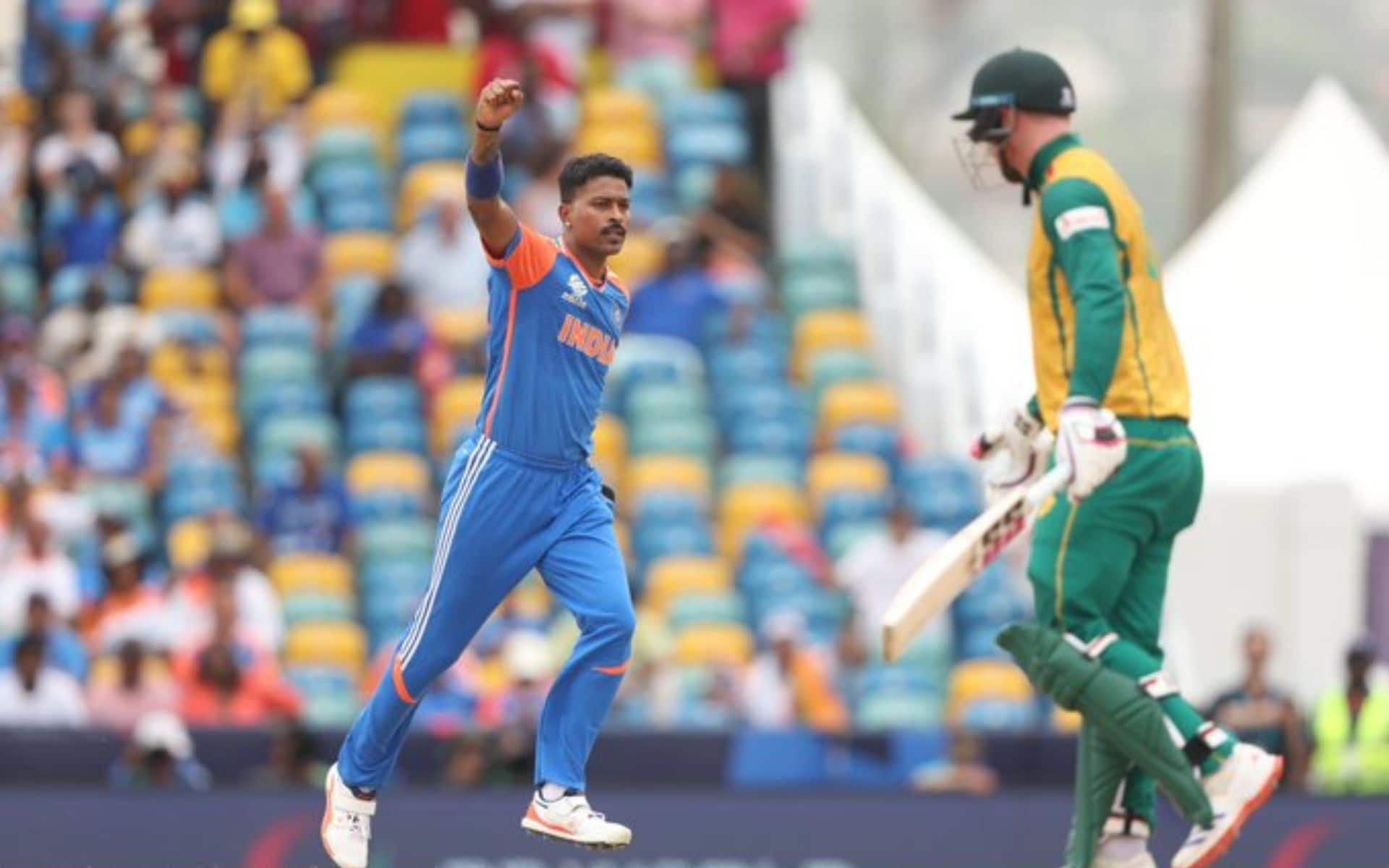 Hardik Pandya 3/20 vs South Africa [Source: @BCCI/x.com]