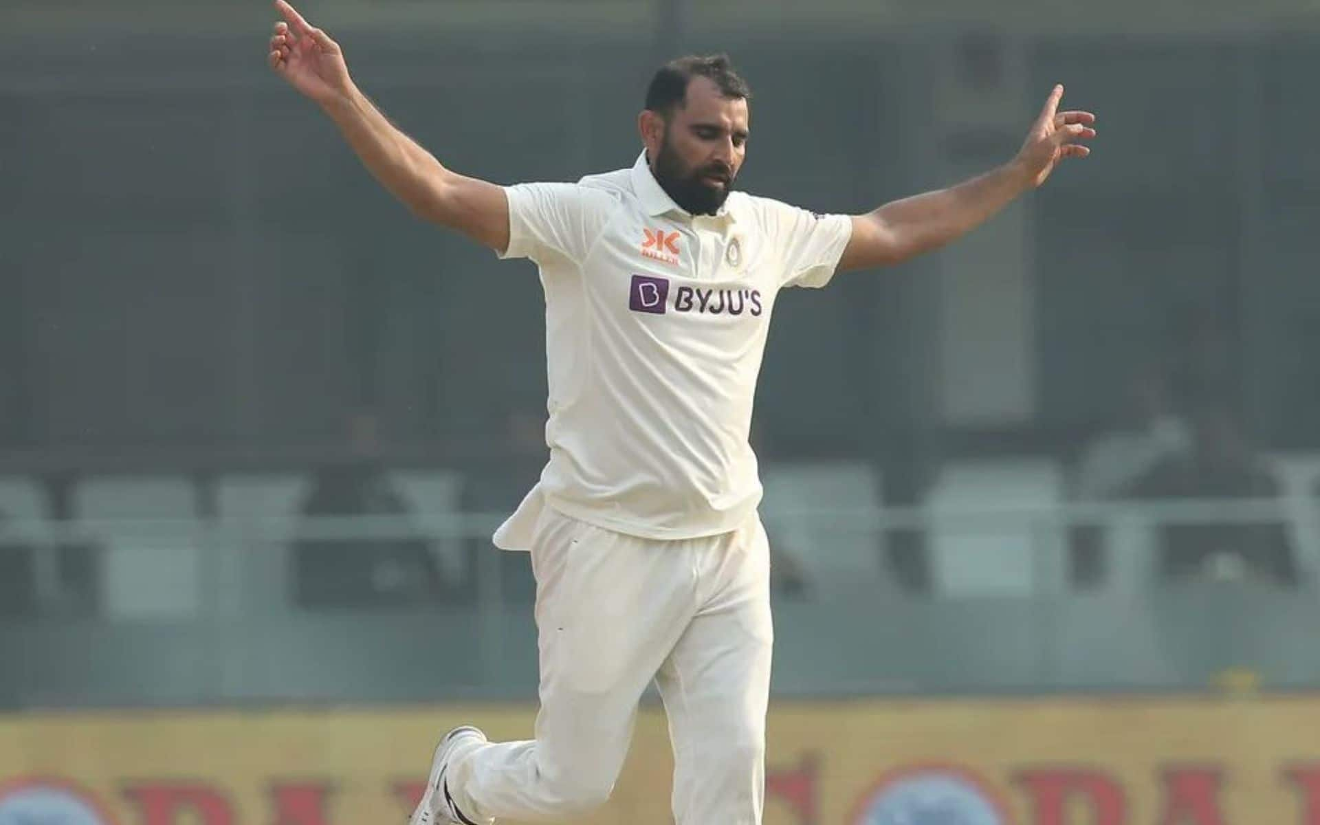 Mohammed Shami is still recovering from his injury (Source:@mufaddal_vohra/X.com)