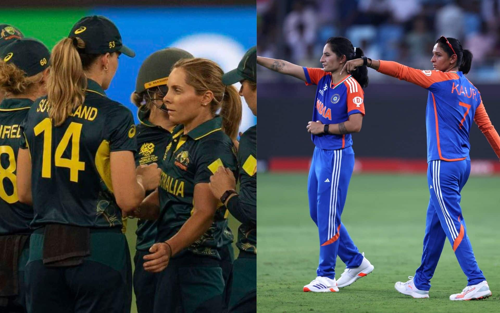 India women vs Australia women- (Source: @Richkettle/X.com)