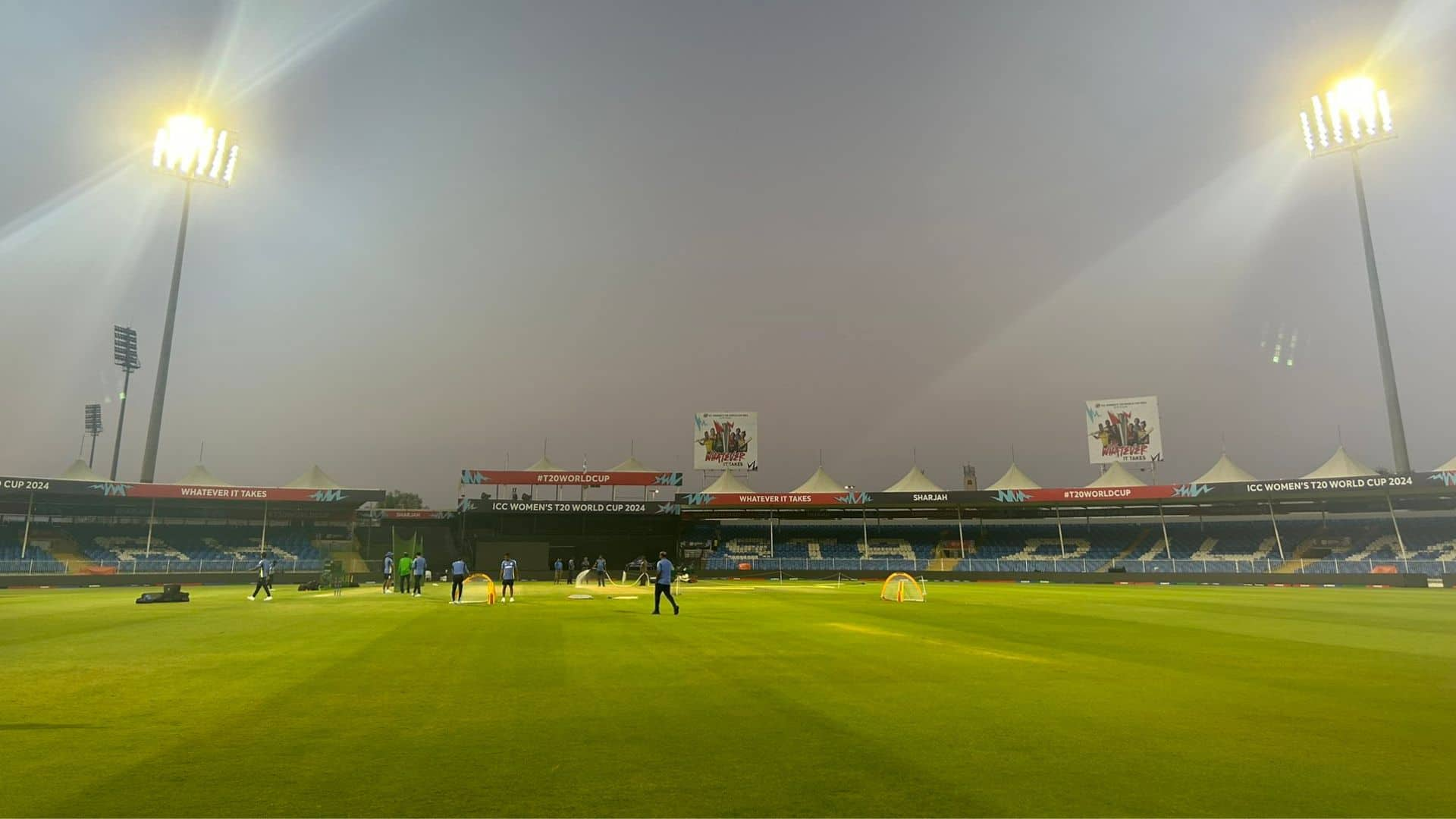 Sharjah Cricket Stadium [Source: @ghosh_annesha/X]