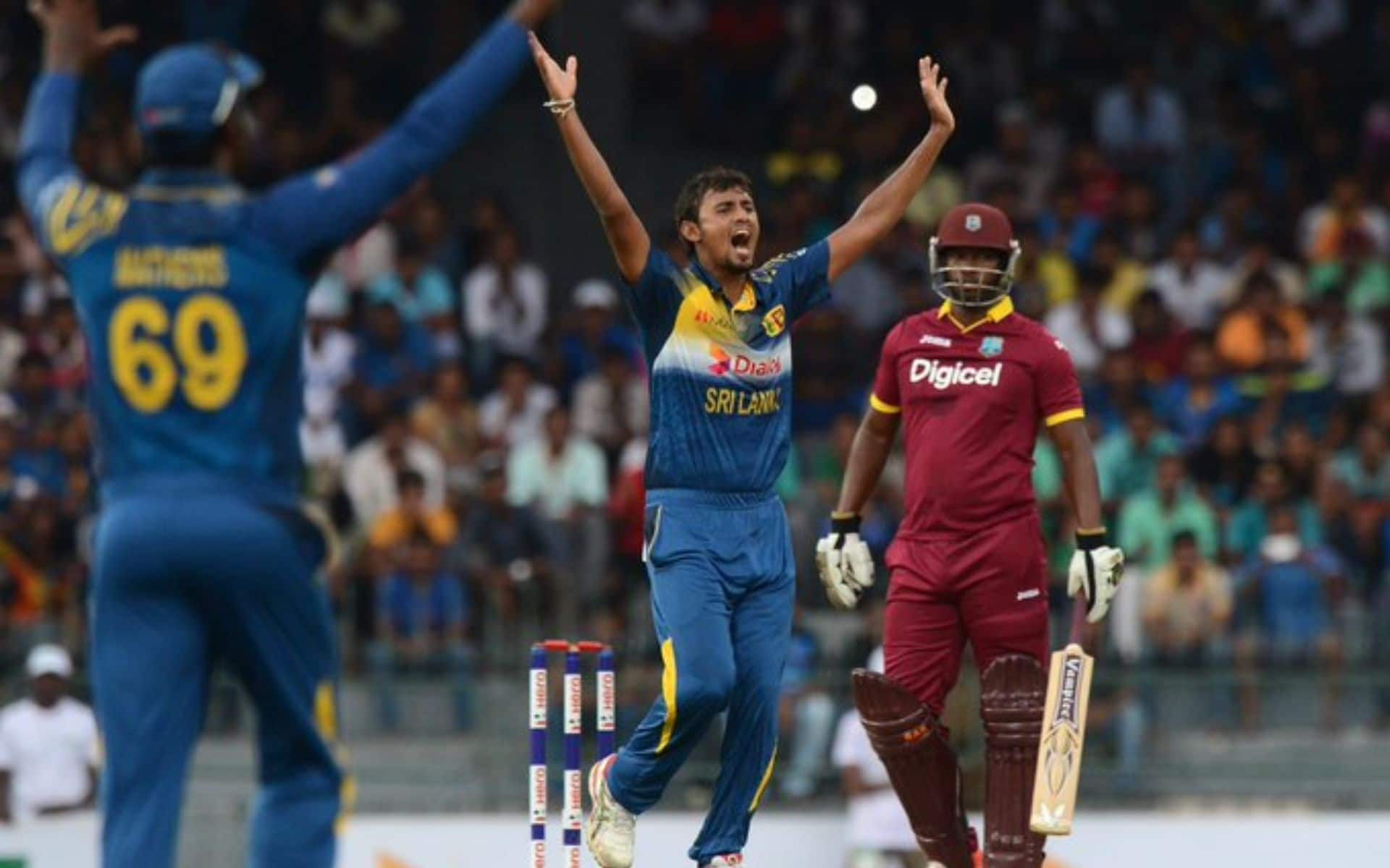 SL vs WI 1st T20I Match Prediction [Source: @ICC/x.com]