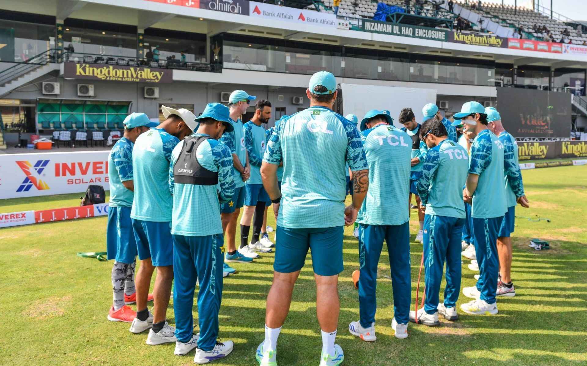 PCB to conduct fitness test ahead of second Test vs ENG [Source: @TheRealPCB/X.com]