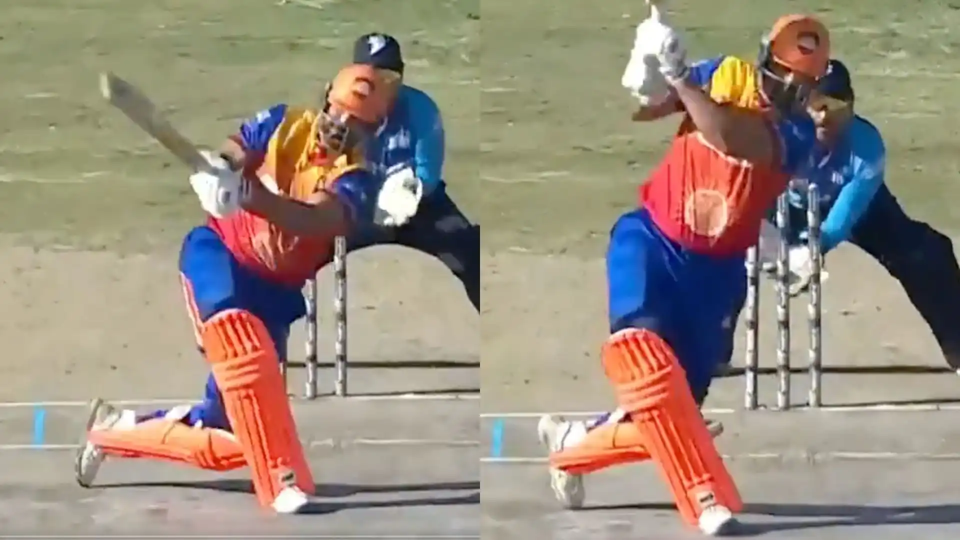Irfan Pathan hammered SSS bowlers [Source: Screengrab/@FanCode/X]