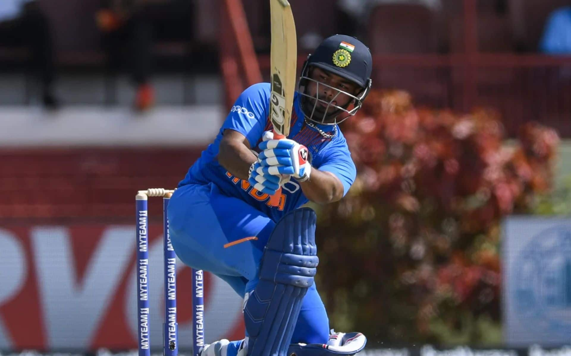 3. Rishabh Pant - 65* (42) vs West Indies, 2019 (source @AFP)