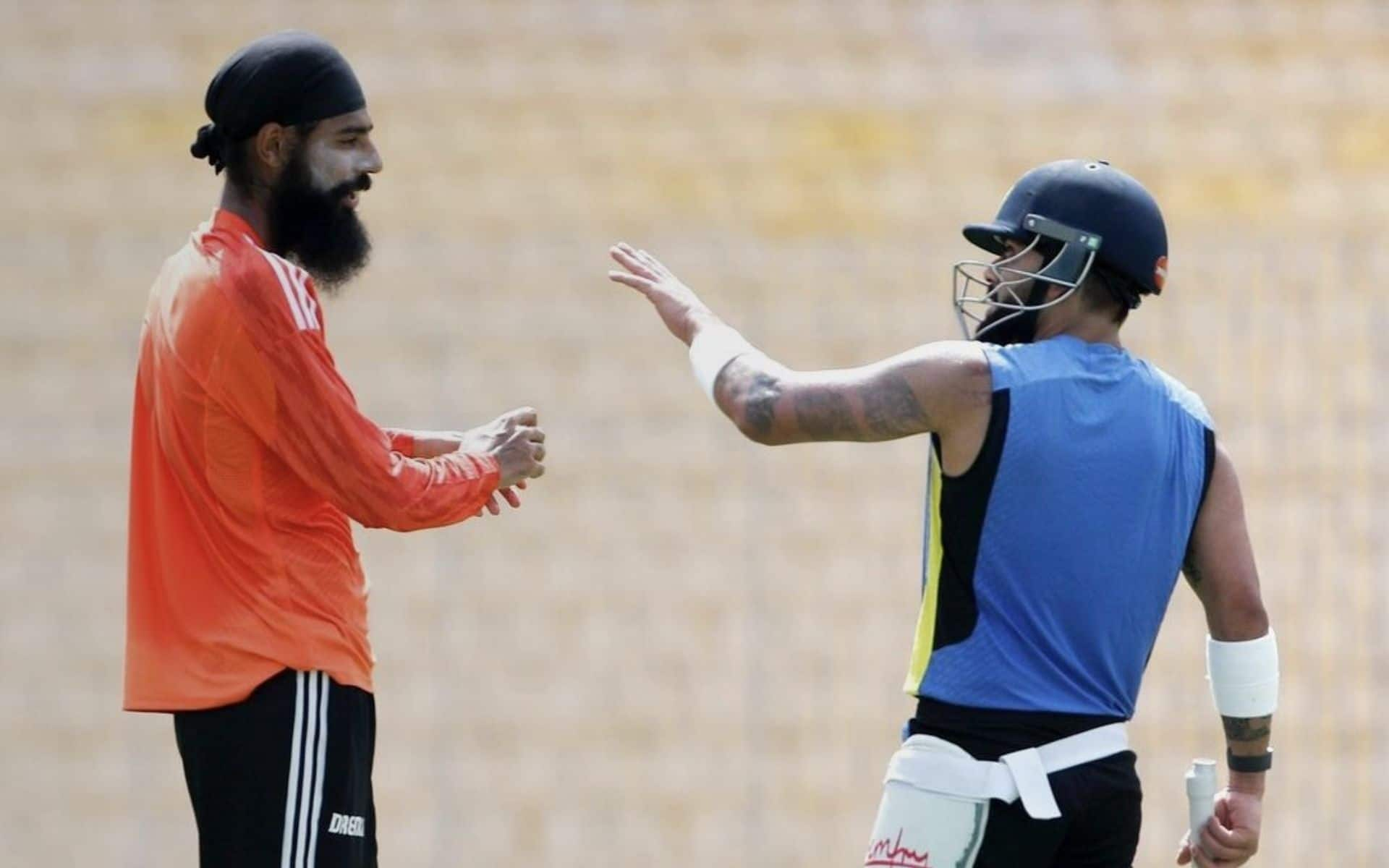 Gurjapneet Singh recalls Virat Kohli's advice [Source: @CricKaushik_/X.com]