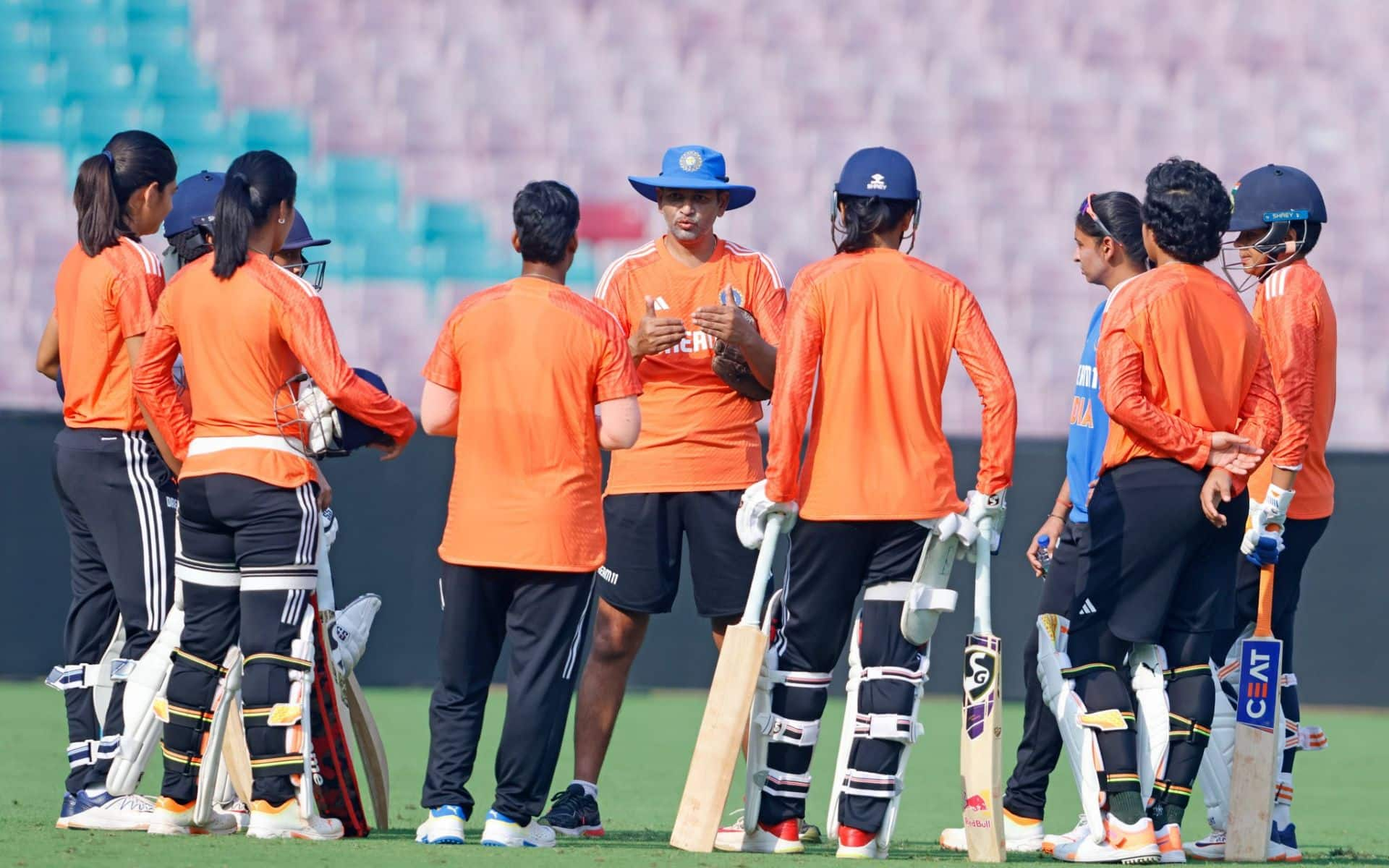 India Women coach wishes Pakistan best wishes (Source: @M_Raj03/x.com)