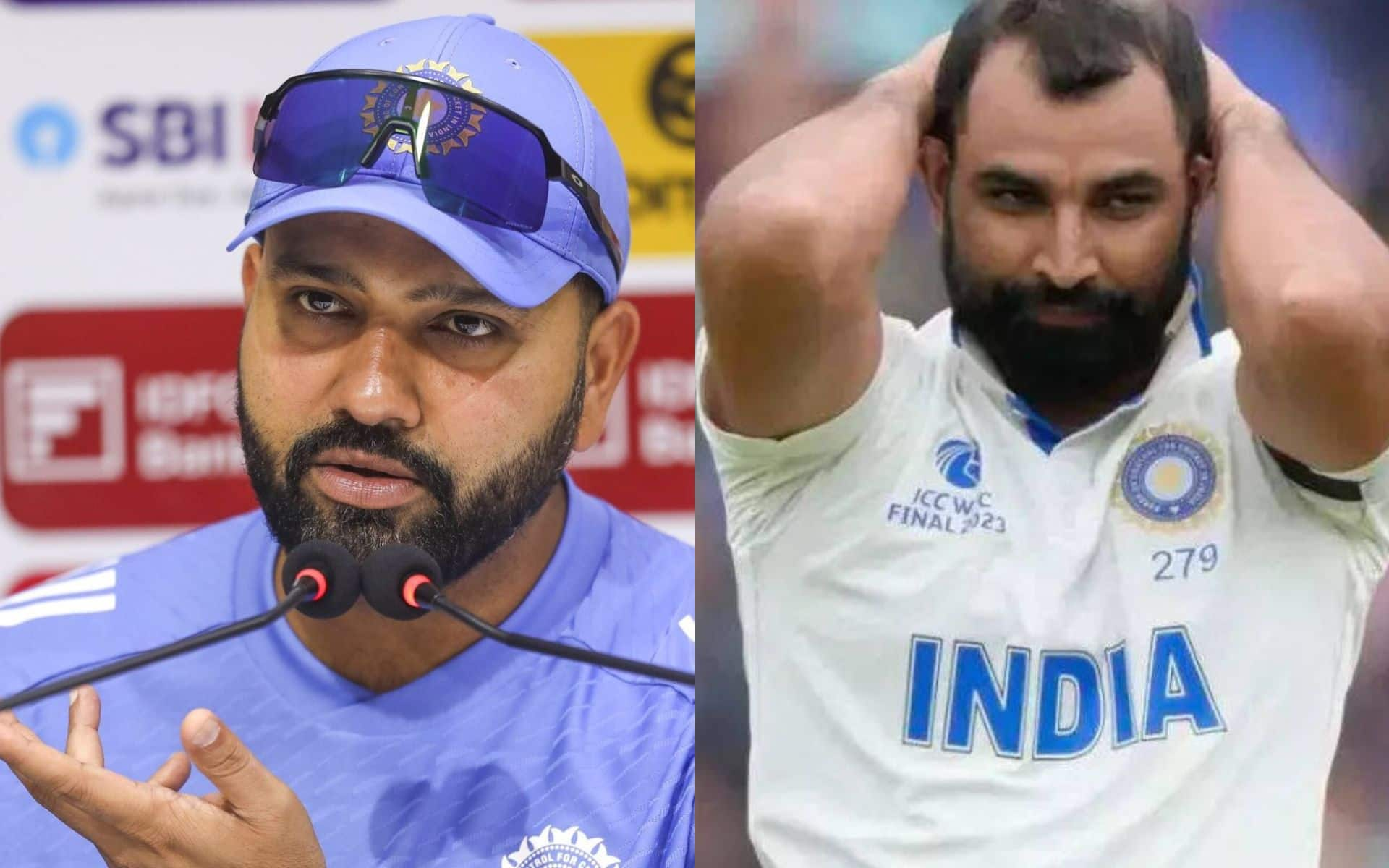 Rohit Sharma revealed truth about Shami's injury (Source:@mufaddal_vohra/X.com)