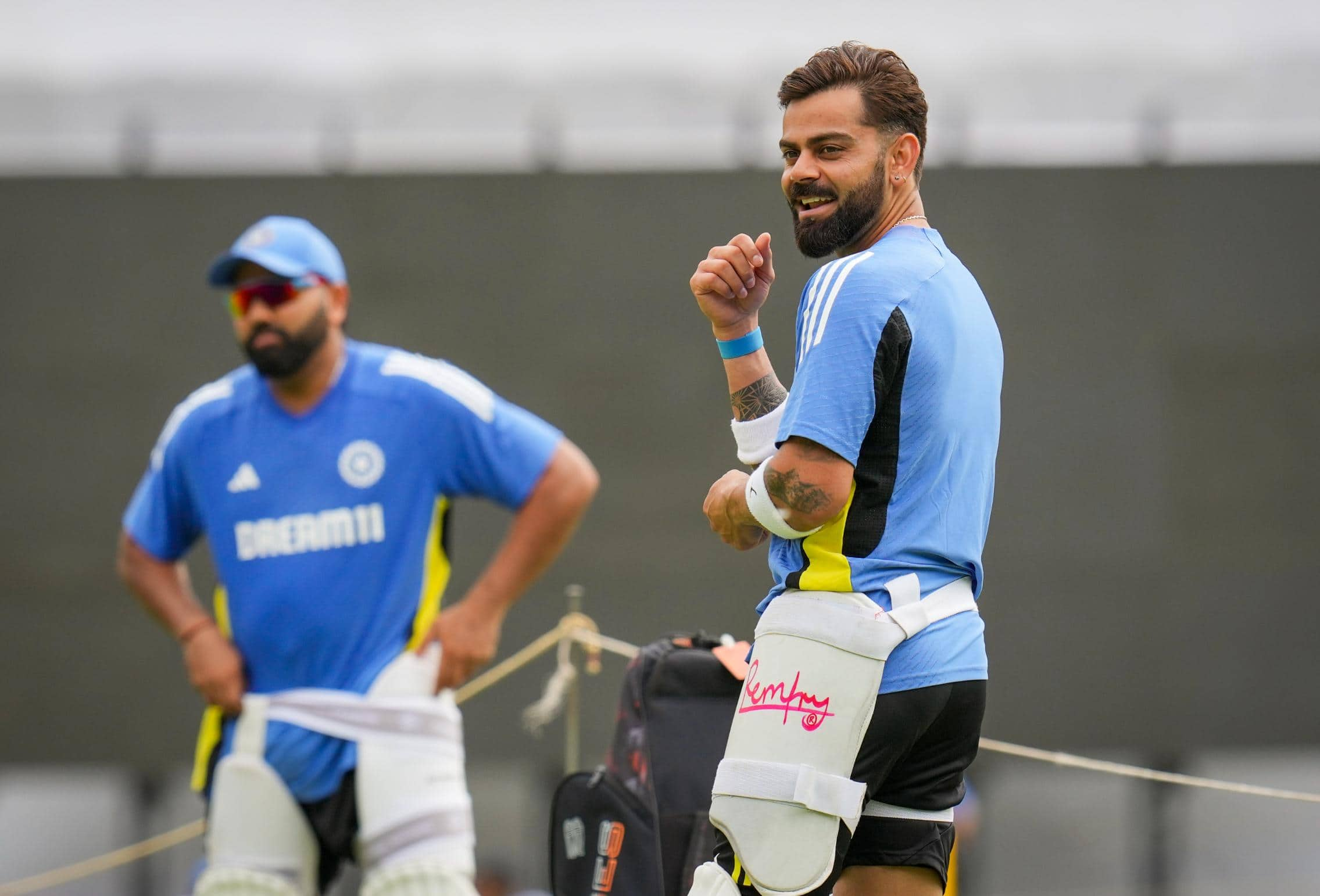 Kohli in training ahead of NZ Tests [Source: PTI]
