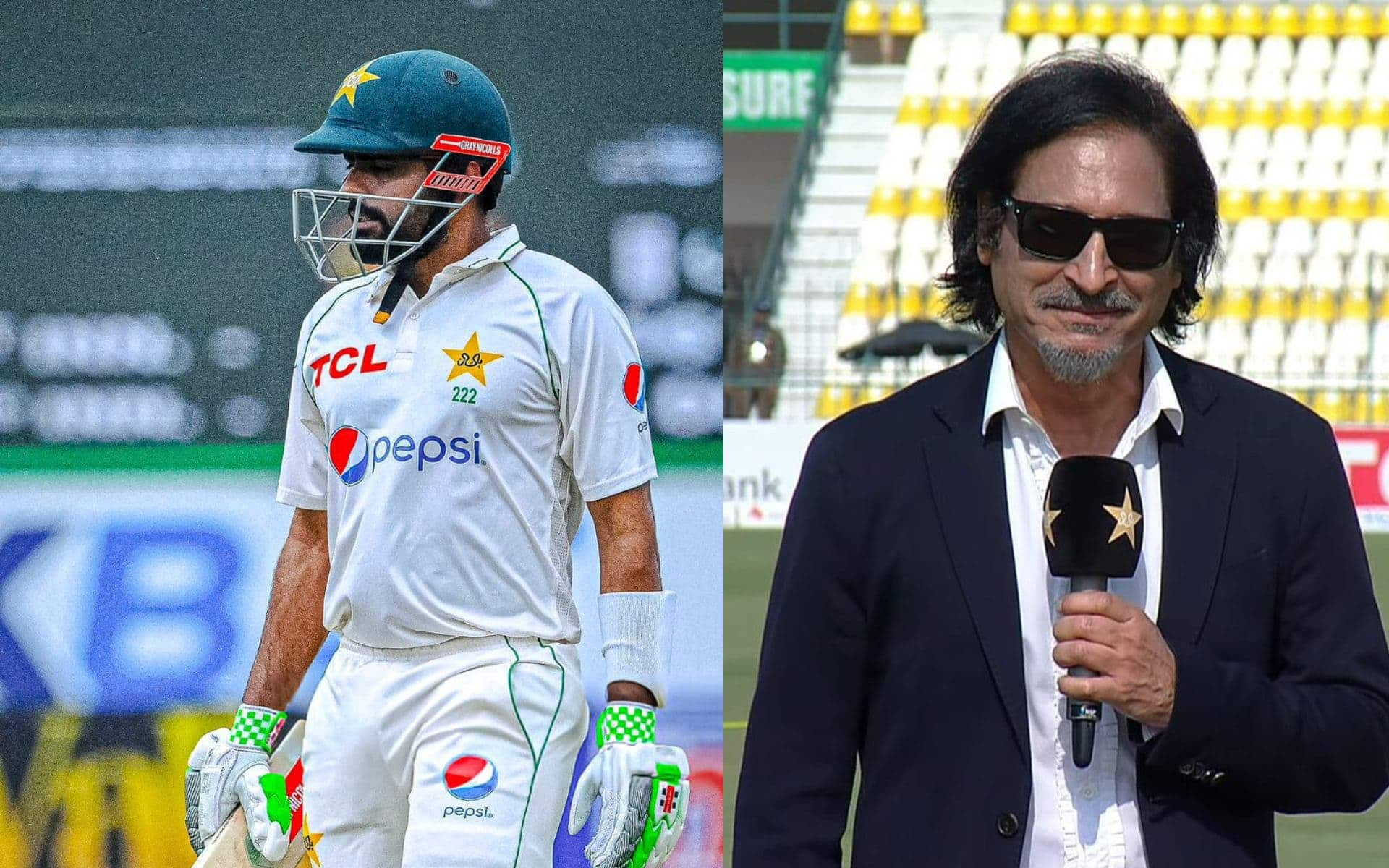 Ramiz Raja and Babar Azam- (Source: @BabarFanClub/X.com)