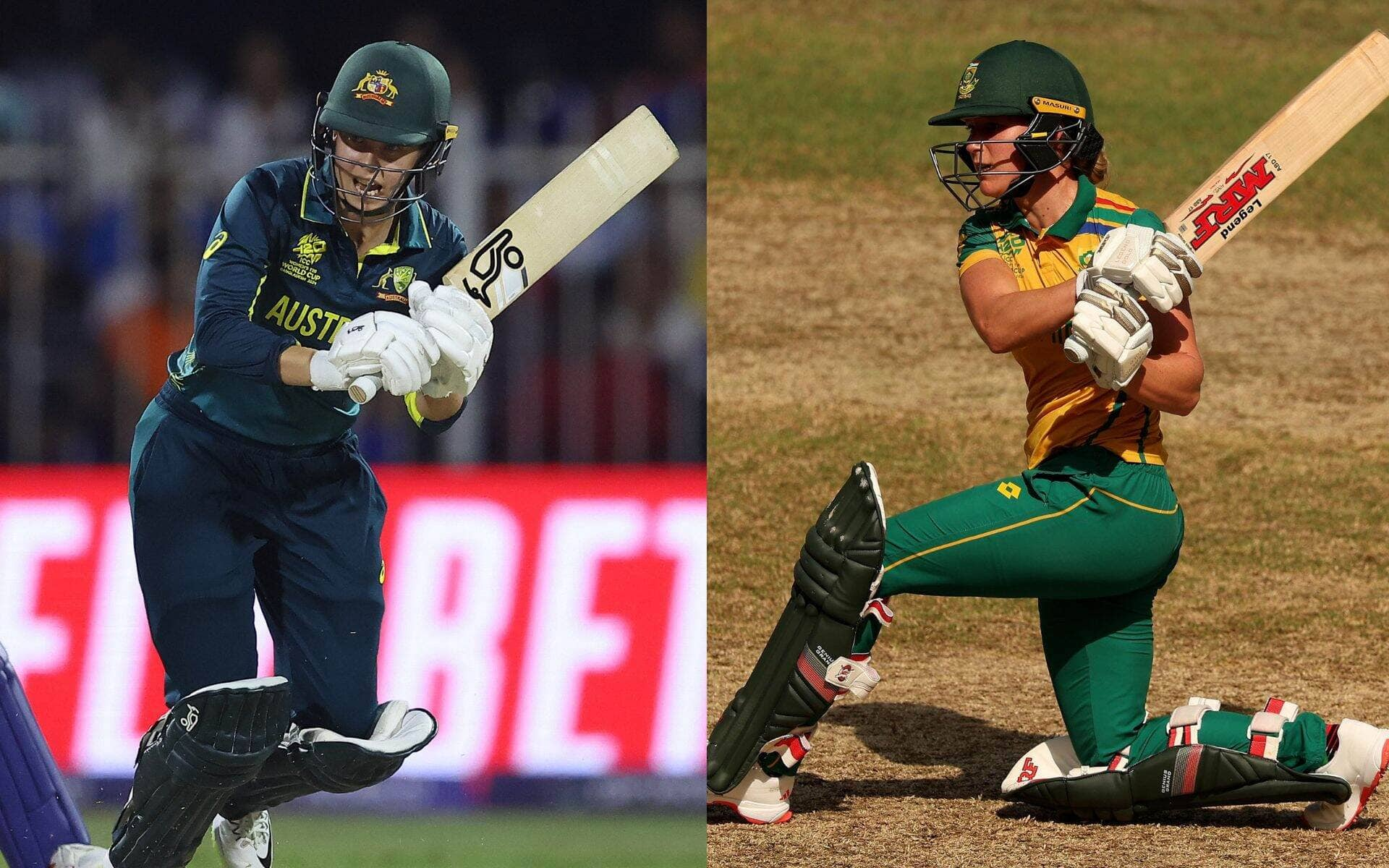 Phoebe Litchfield and Laura Wolvaardt [Source: @T20WorldCup/x.com]