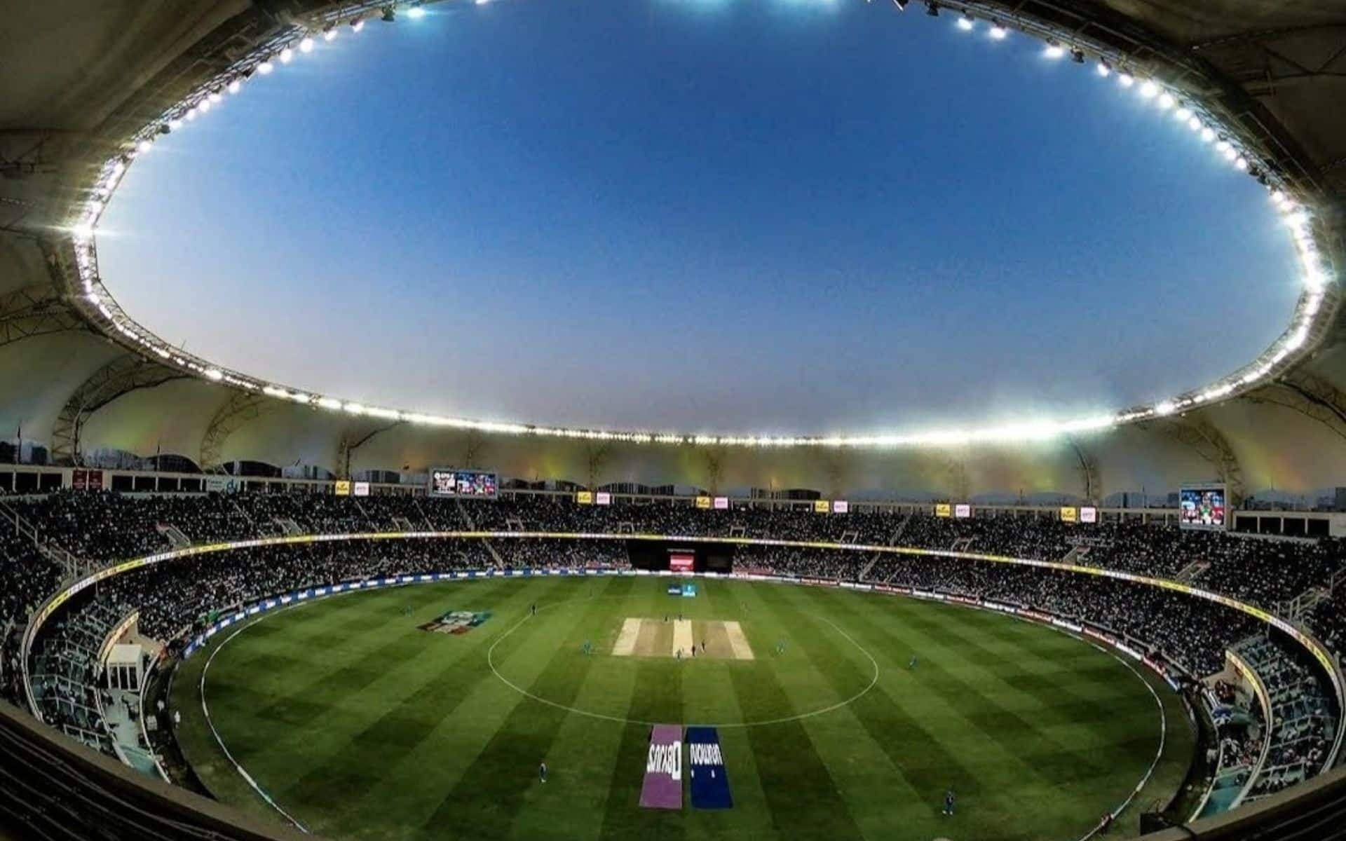 Dubai International Cricket Stadium (Source:@SanjeevUpadhy13/x.com)