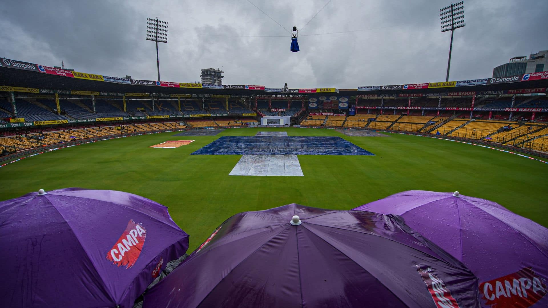 IND vs NZ 1st Test Day 1 abandoned [Source: PTI]