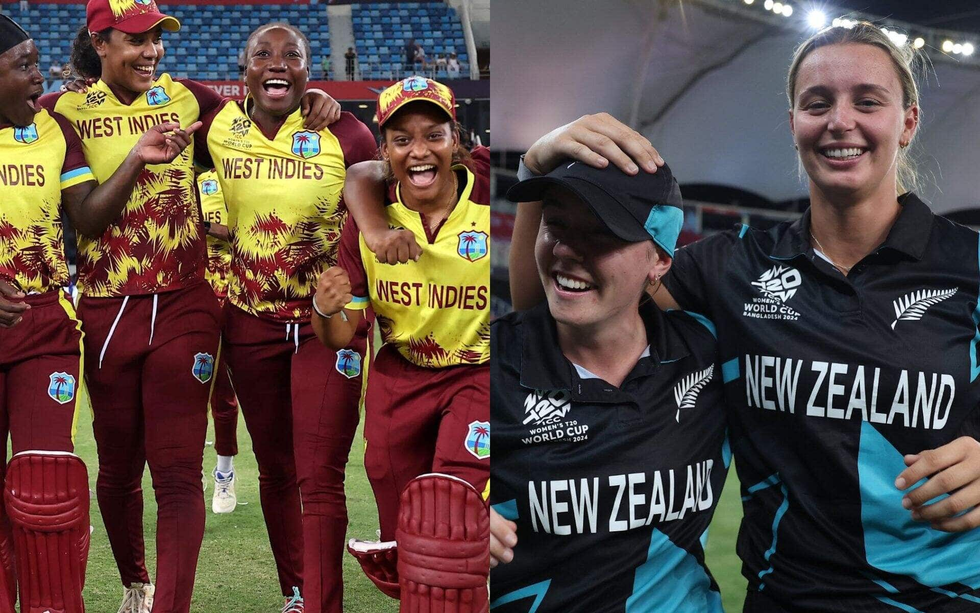 WI-W vs NZ-W, Women's T20 World Cup 2024: Dream11 Predictions for 2nd Semi-final [Source: @T20WorldCup/x.com]