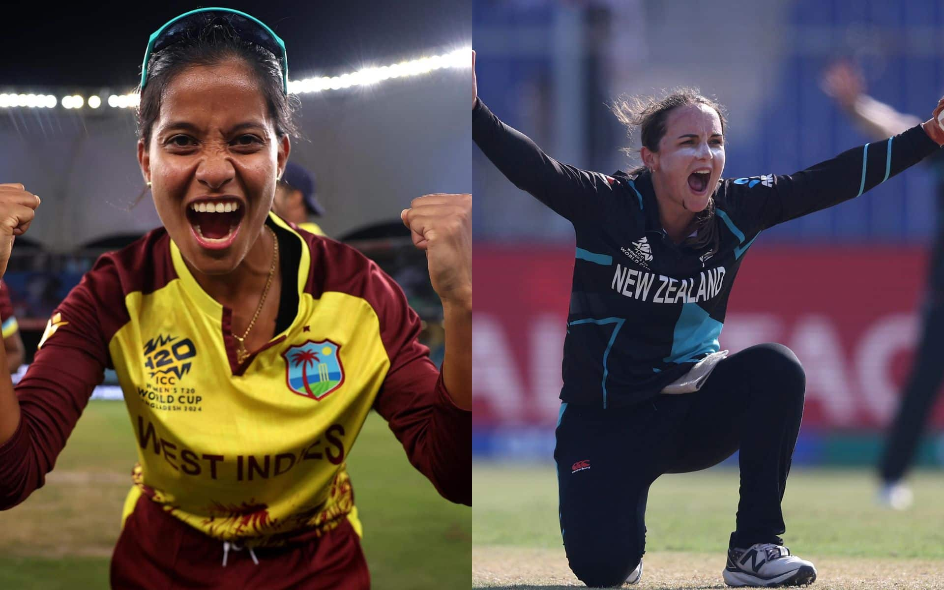 WI vs NZ, Women's T20 World Cup 2024: Match Prediction for 2nd Semifinal [Source: @T20WorldCup/x.com]