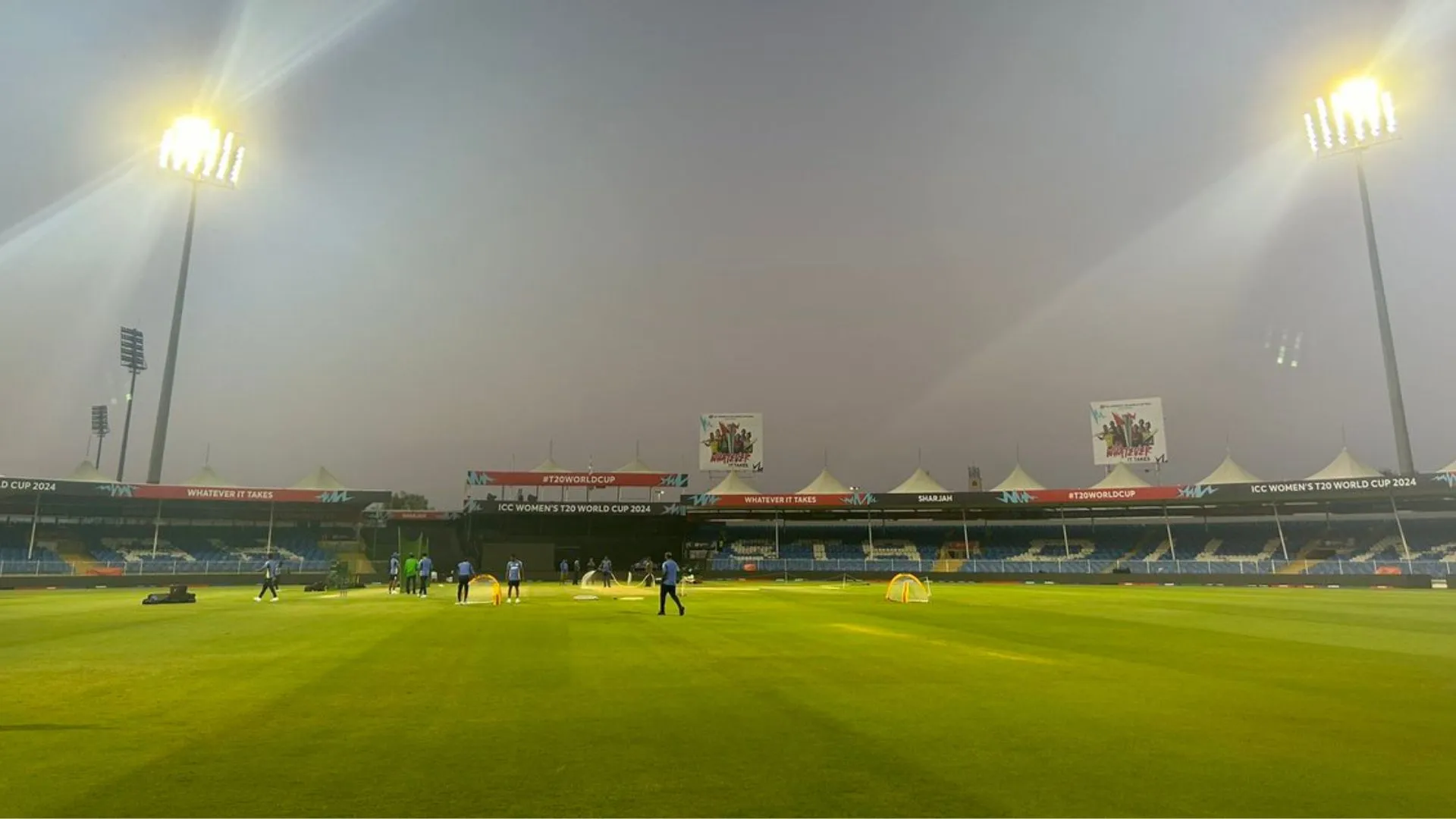 Sharjah Cricket Stadium [Source: @ghosh_annesha/X]