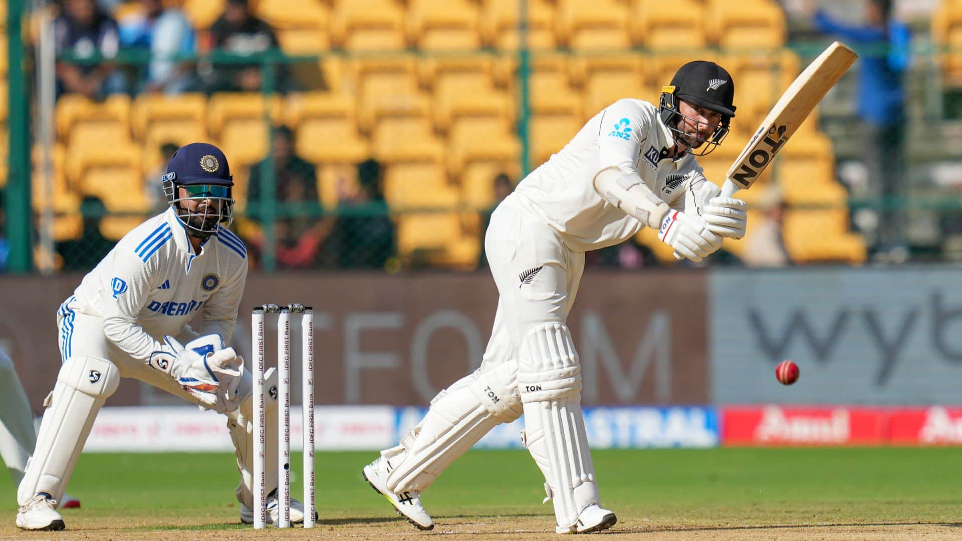 New Zealand bossed the second day of 1st Test [Source: PTI]