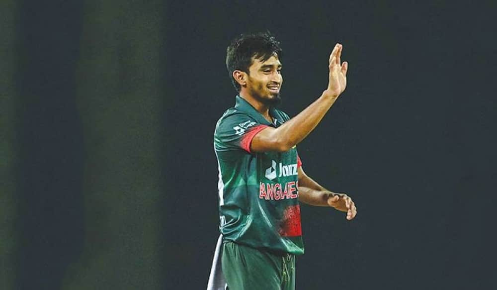 Tanzim Hasan will be a key player for Bangladesh [Source: @saifahmed75/X.Com]
