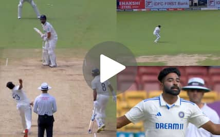 [Watch] Yashasvi Jaiswal And Mohd Siraj Combine Forces To Break Partnership Between Mitchell-Rachin On Day 3