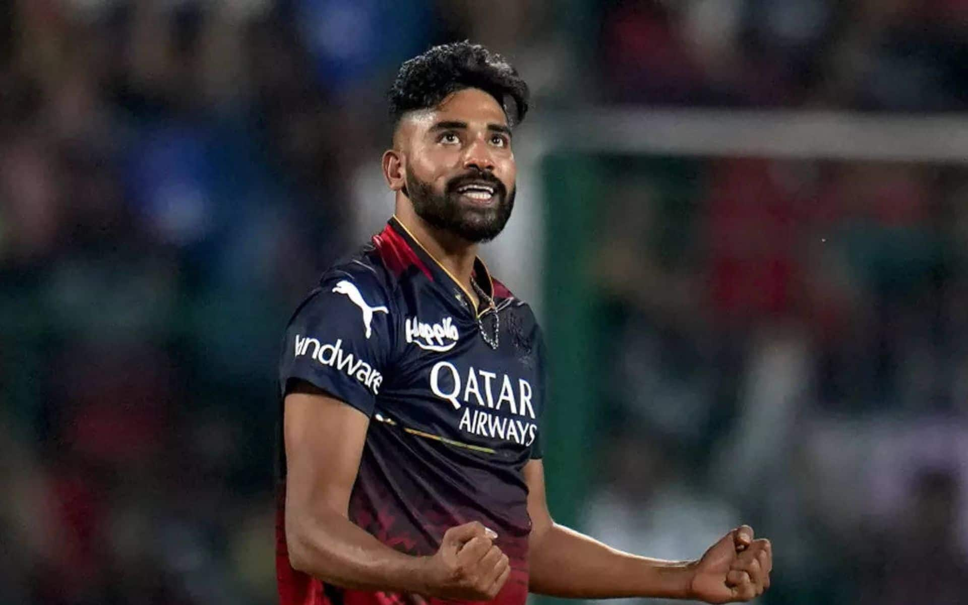 Mohammed Siraj for RCB [Source: @ShuhidAufridi/x.com]