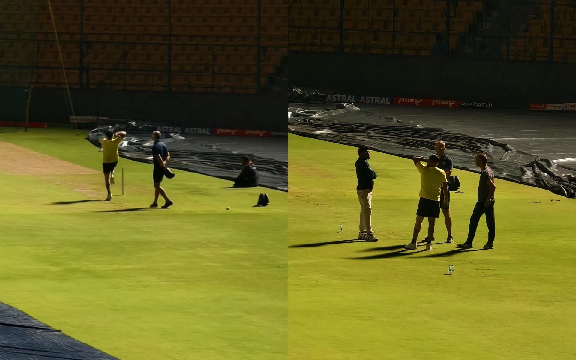 Mohammed Shami in the nets at NCA (Source: @mufaddal_vohra/x.com)