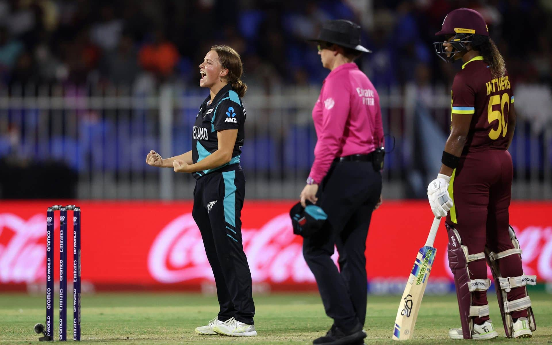 New Zealand qualified for the final with a win over WI [Source: @WHITE_FERNS/x]