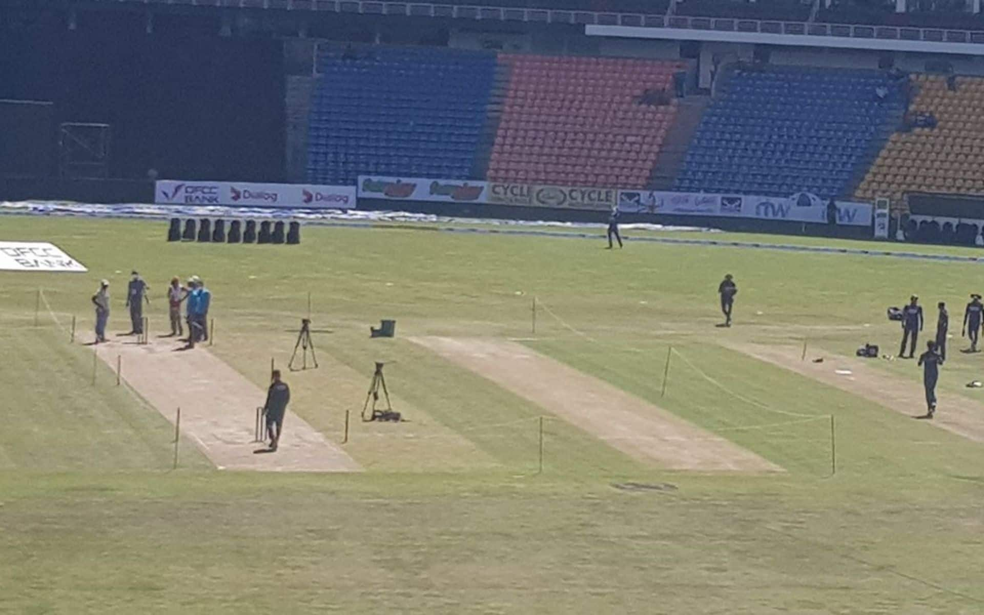 Pallekele International Stadium (Source:@RoshanCricket/X.com)