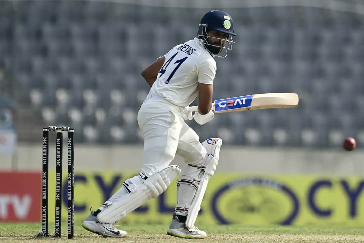 Iyer scored a brilliant ton [Source: @SaviourShrey96/X.Com]