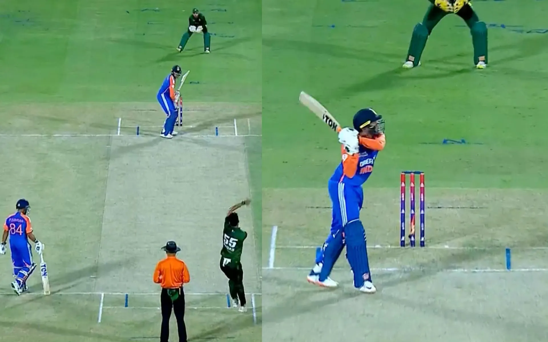 Abhishek Sixes (Source: @ ScreenGrab)