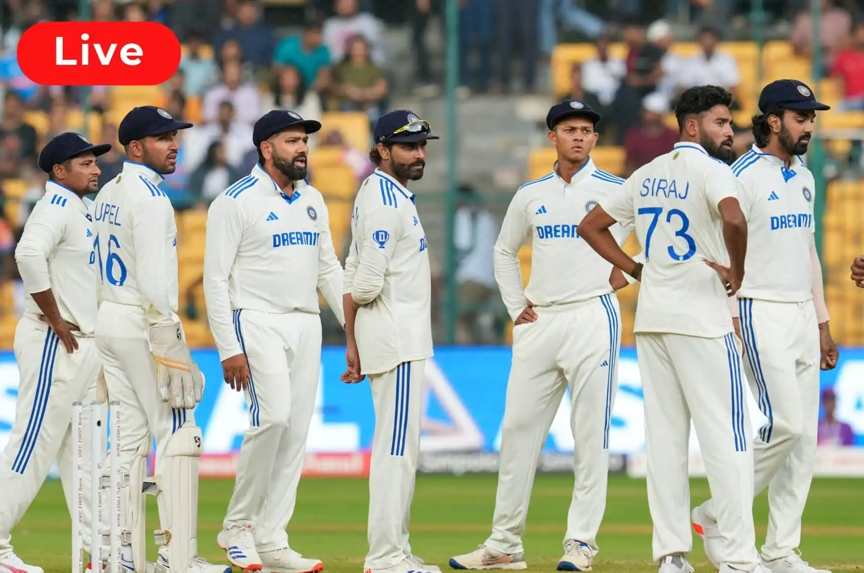 IND vs NZ, 1st Test, Day 5 Live Score Rain Delays Start At Chinnaswamy