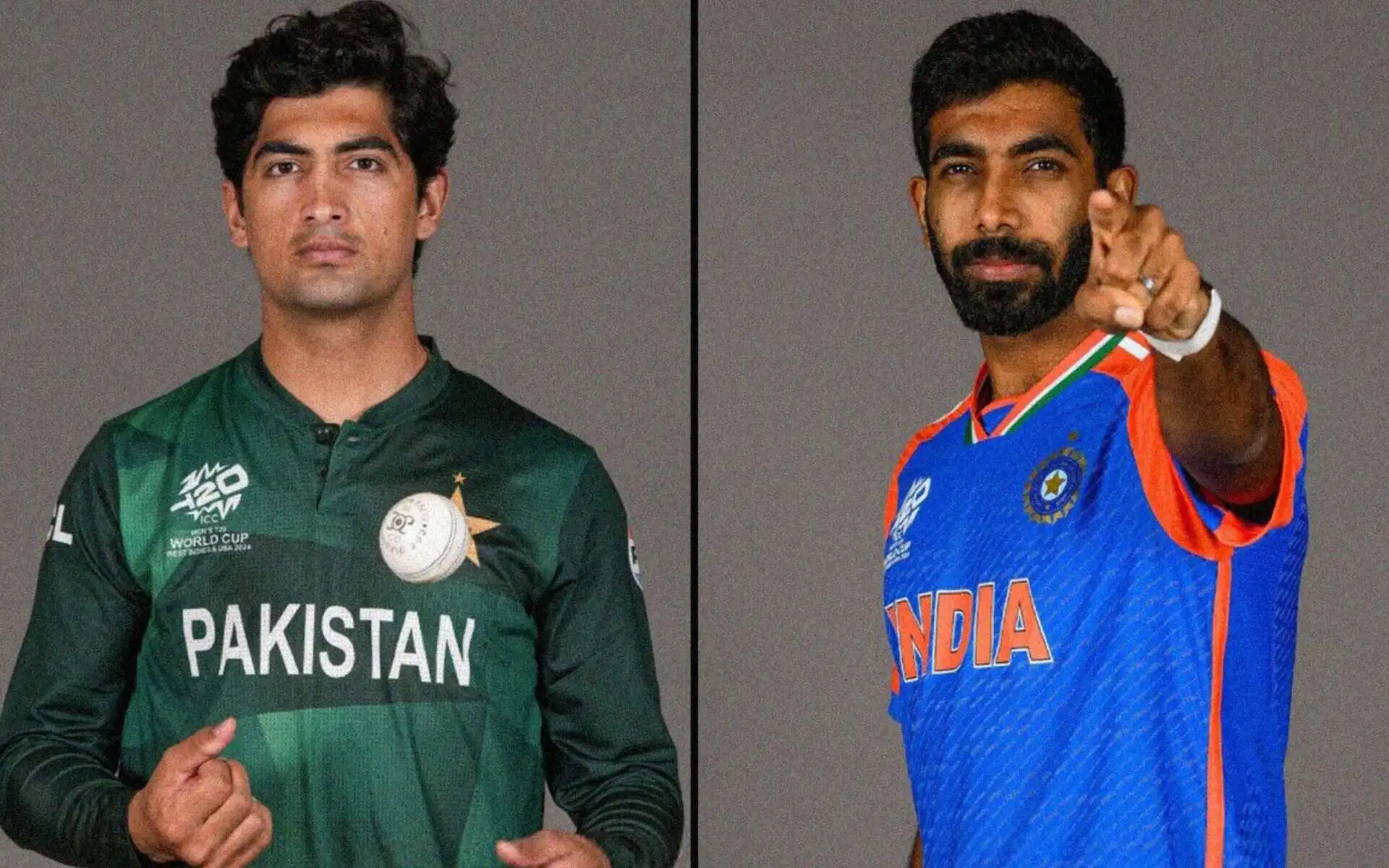 Naseem Shah and Jasprit Bumrah [Source: @CricWick/x.com]