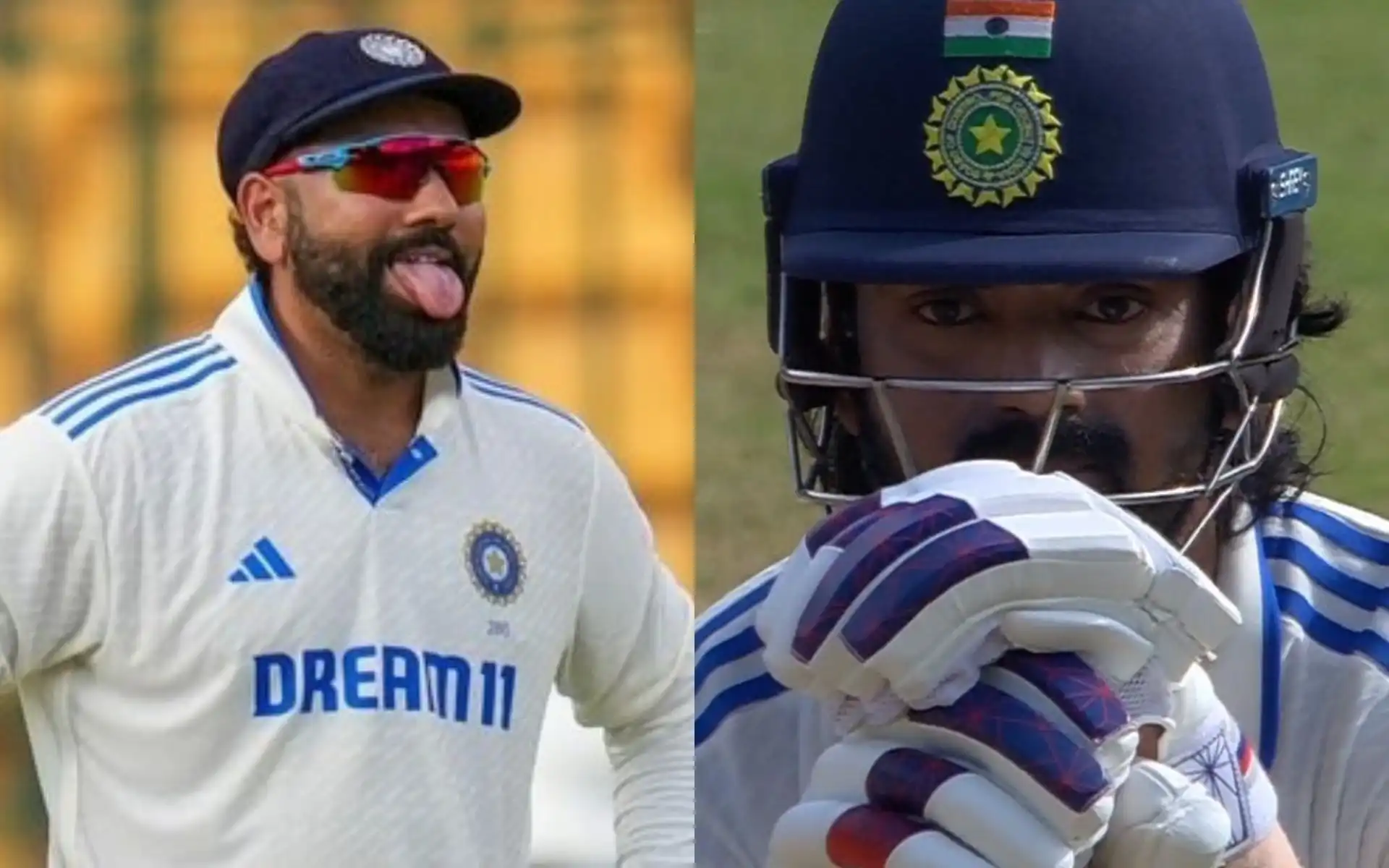Rohit Sharma and KL Rahul [Source: @waswaxyy, @LokeshVirat18K/x.com]