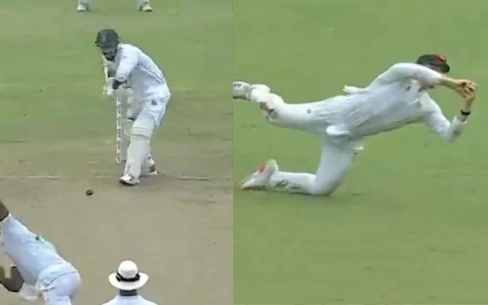Litton Das's wicket vs SA (Source:@kingdom_virat1/X.com)