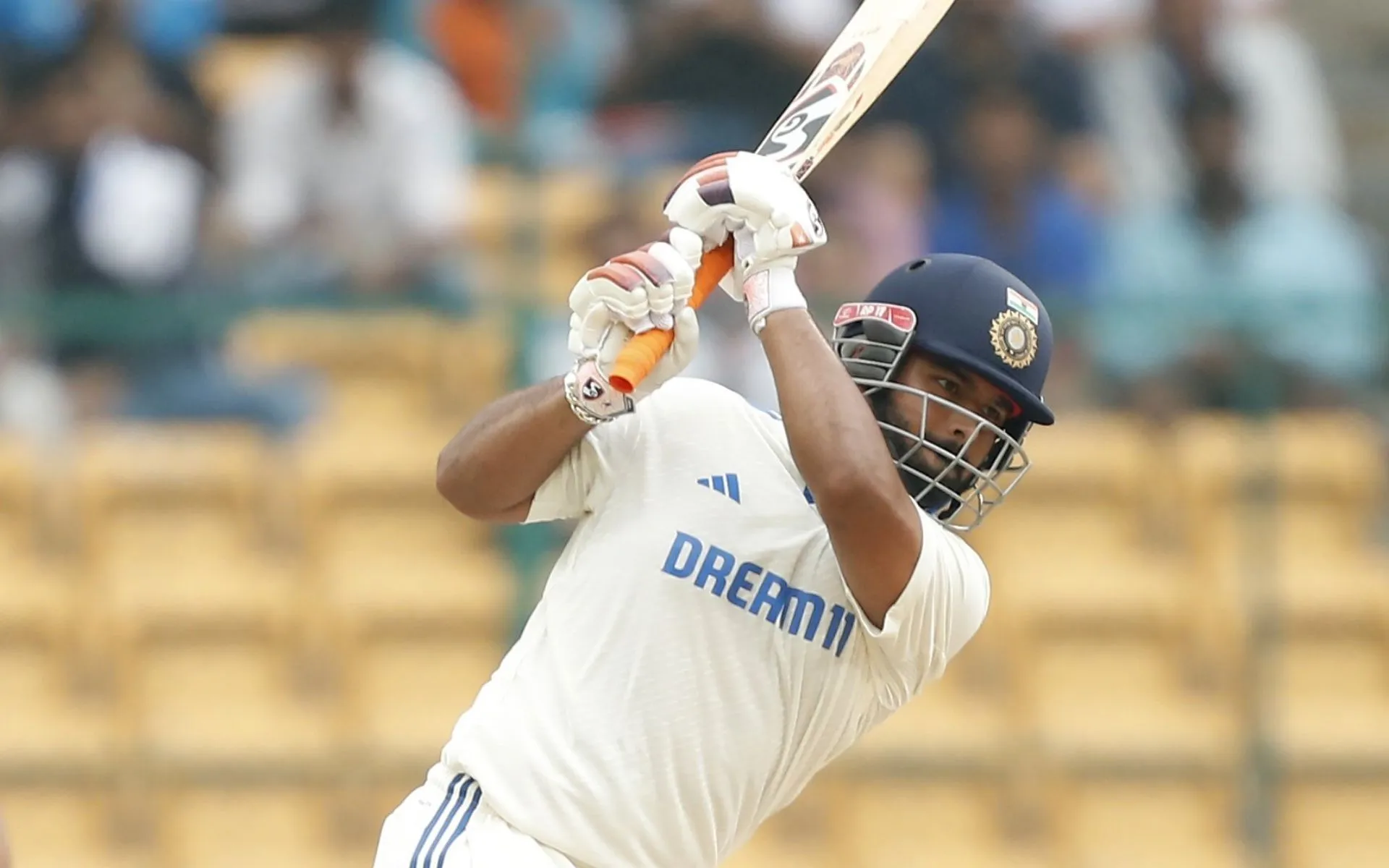 Rishabh Pant during 1st Test Vs NZ (Source: @chinmayshah28/x.com)