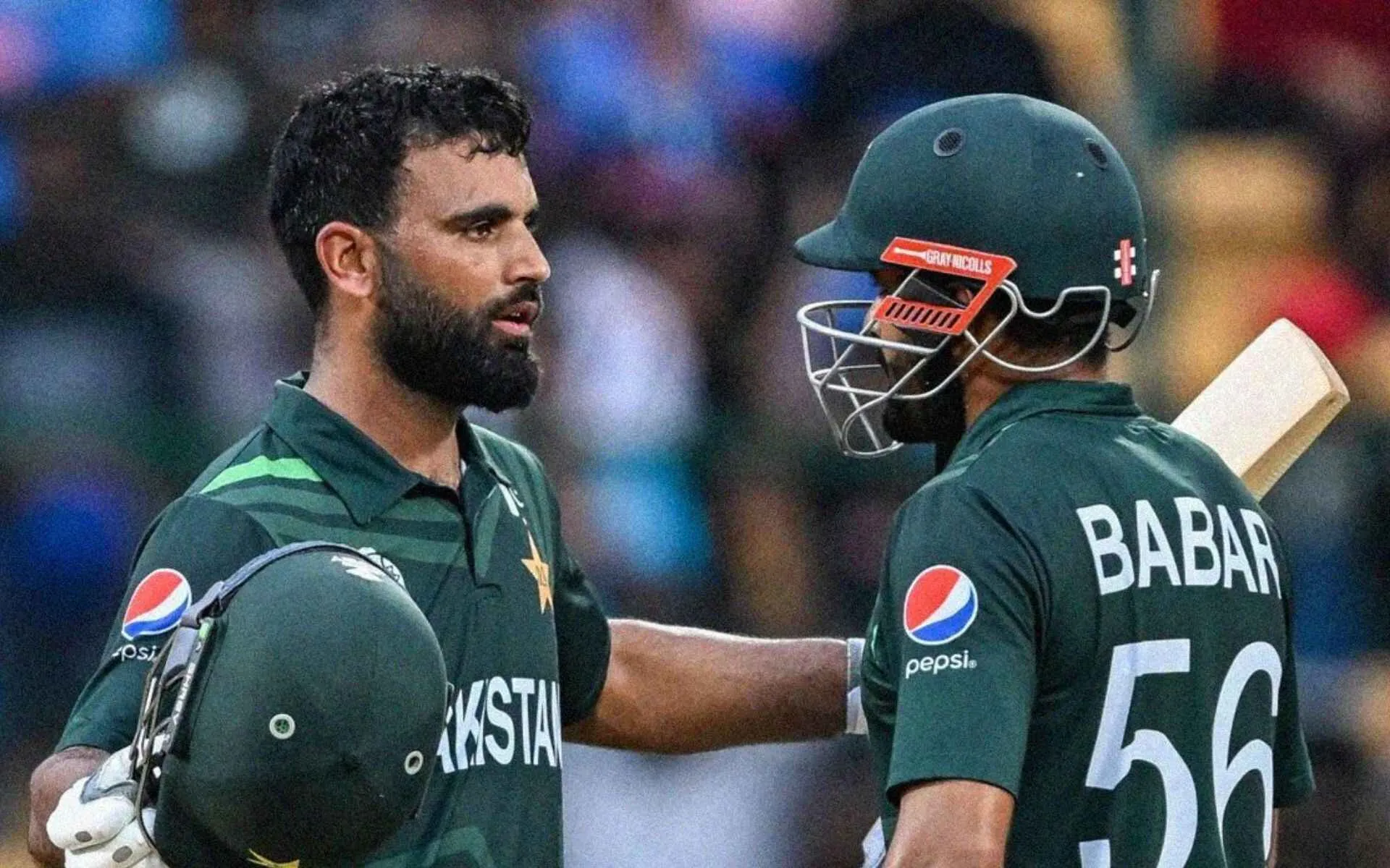 Fakhar Zaman and Babar Azam (Source: @CricWick/x.com)
