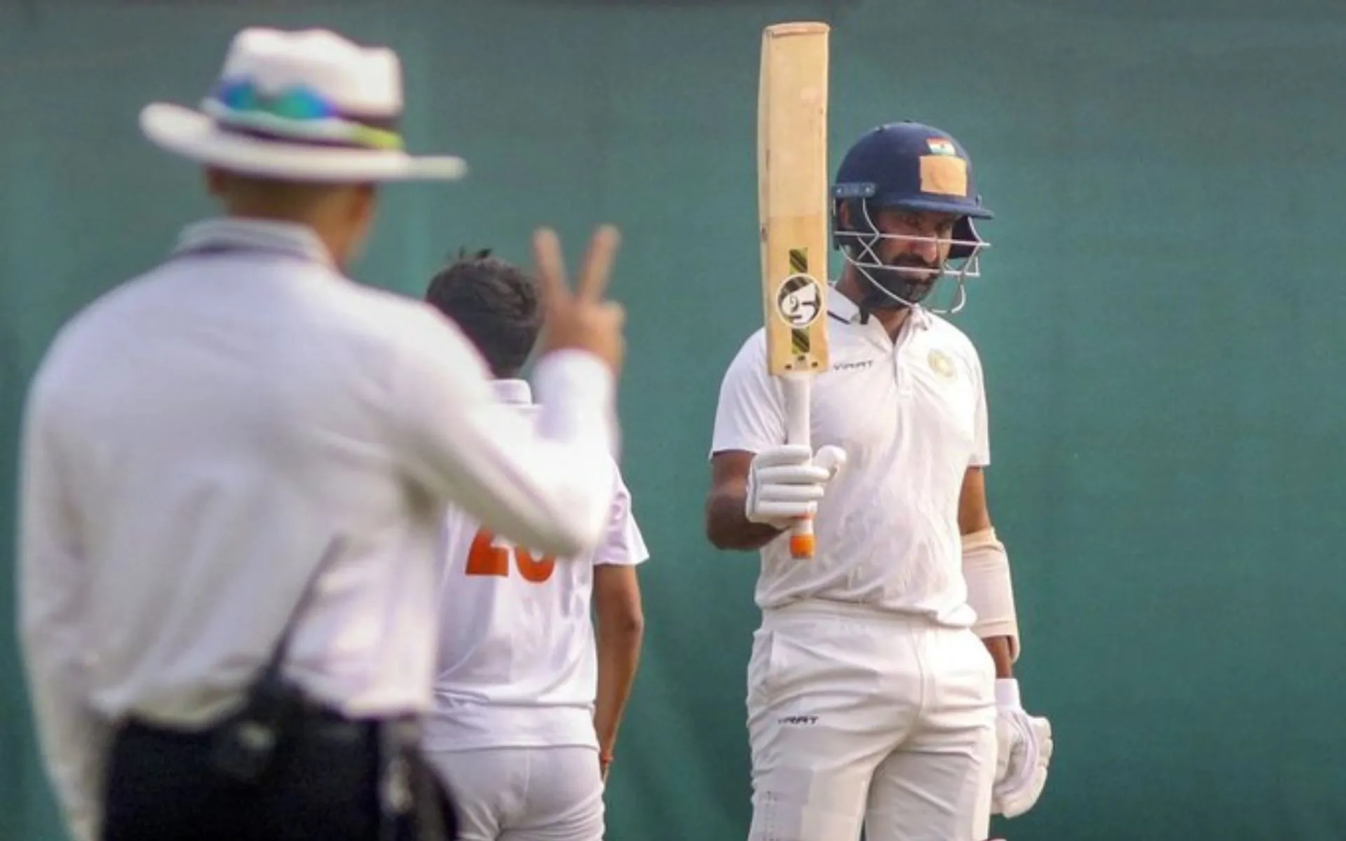 Ranji Trophy 2024-25 top 5 batting performances [Source:  @mufaddal_vohra/x.com]