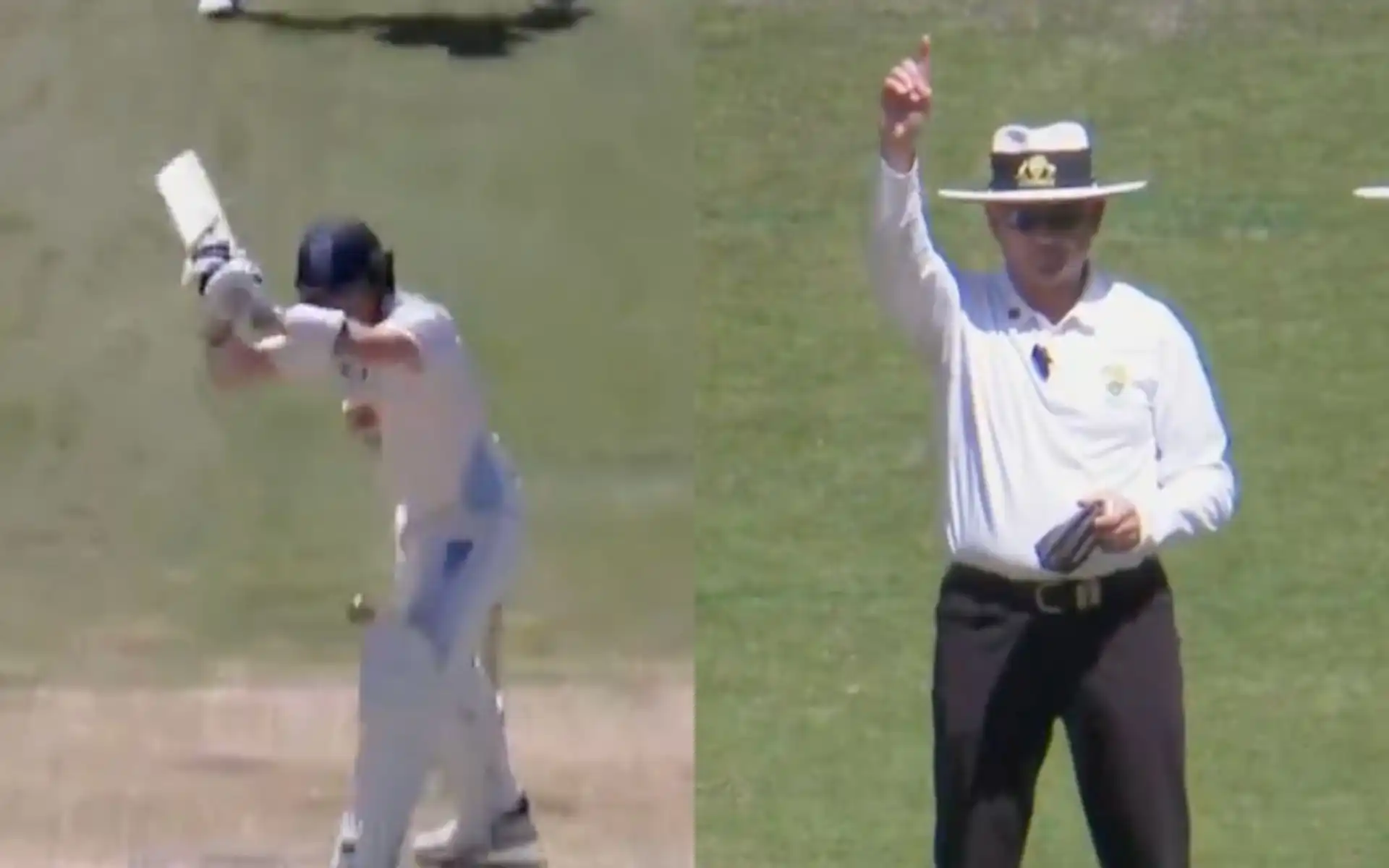 Steve Smith was dismissed for a duck by Scott Boland in Sheffield Shield [Source: Screen grab from @cricketcomau/x.com]