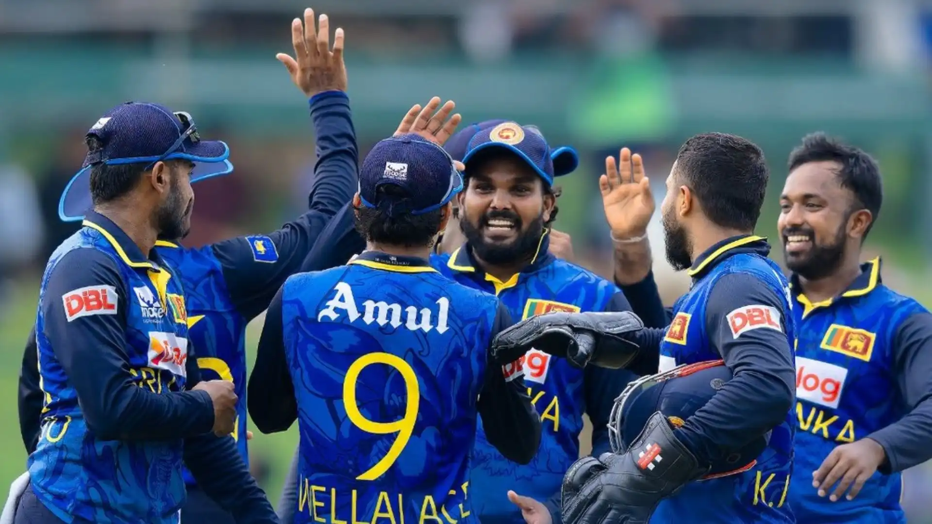 Sri Lanka won the first ODI by DLS method [Source: @OfficialSLC/X]