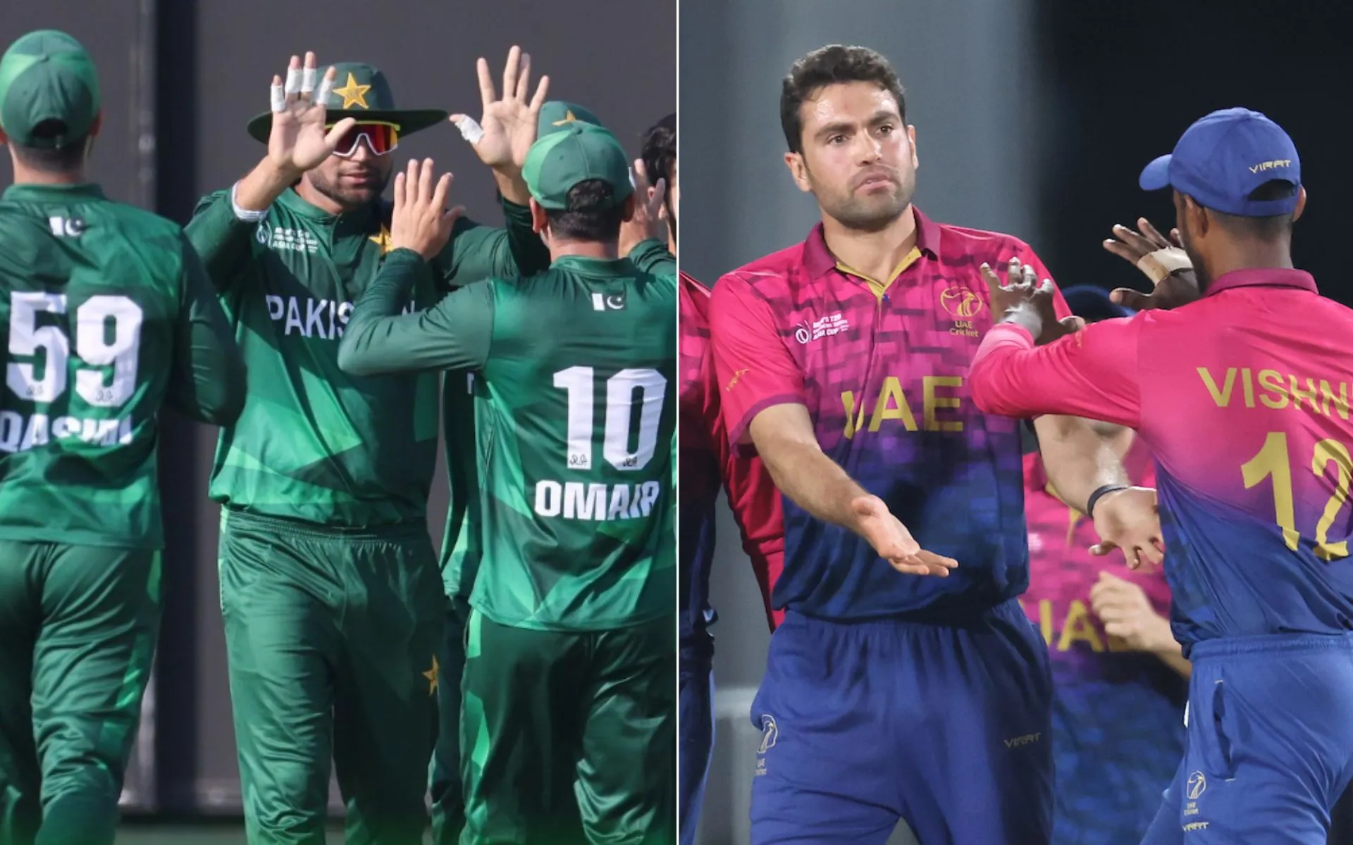 PK A vs UAE Match Prediction [Source: @TheRealPCB, @EmiratesCricket/x.com]
