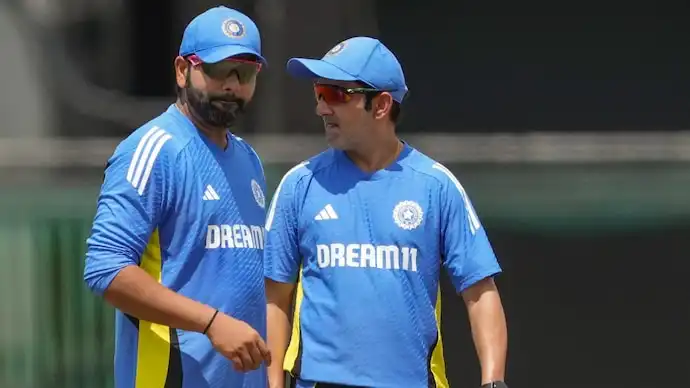 Rohit and Gambhir under pressure before Pune Test [Source: @Mayank_Was_Him/X.Com]
