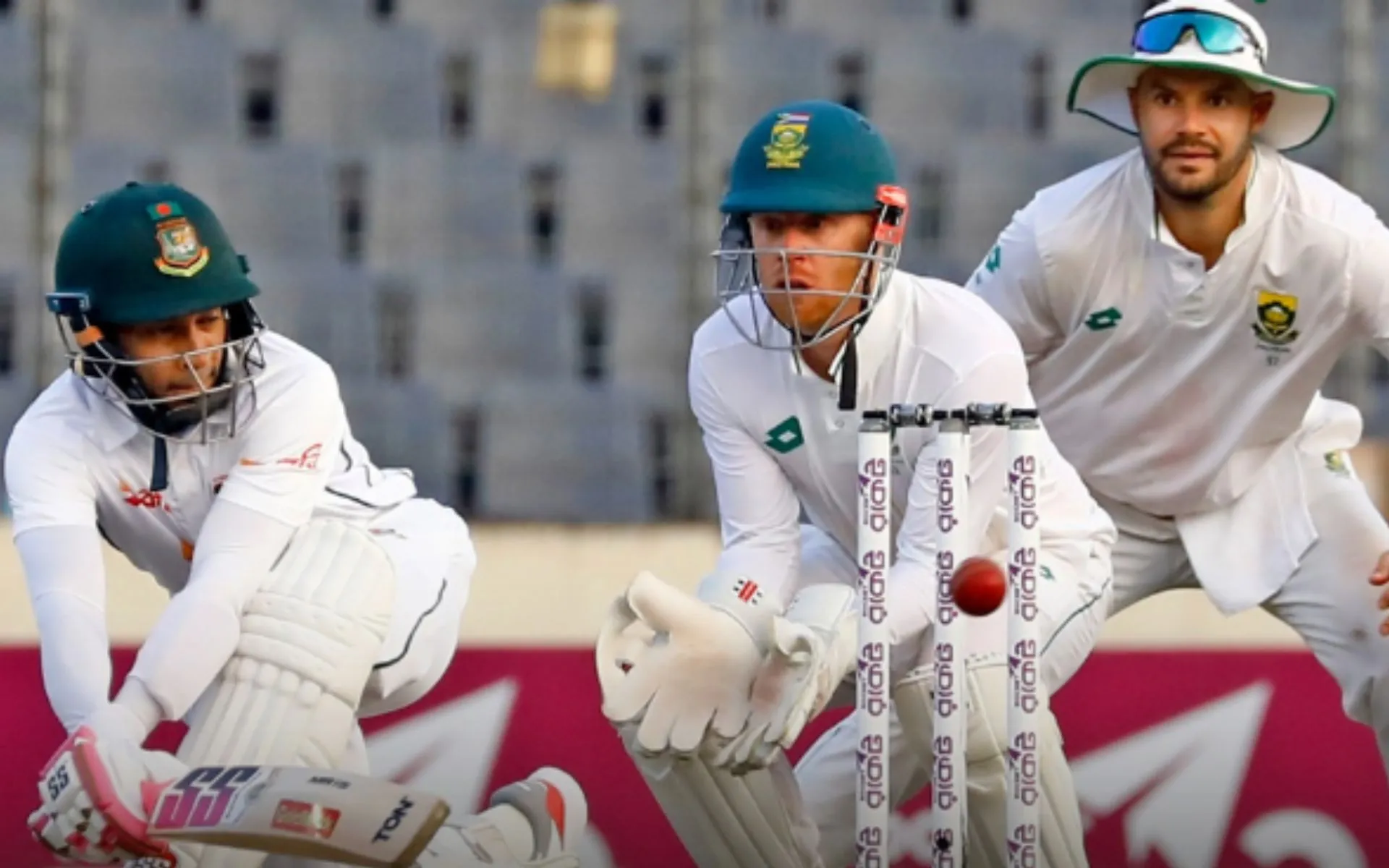 Bangladesh are trailing by 101 runs with three wickets down [Source: @BDCricTime/x.com]