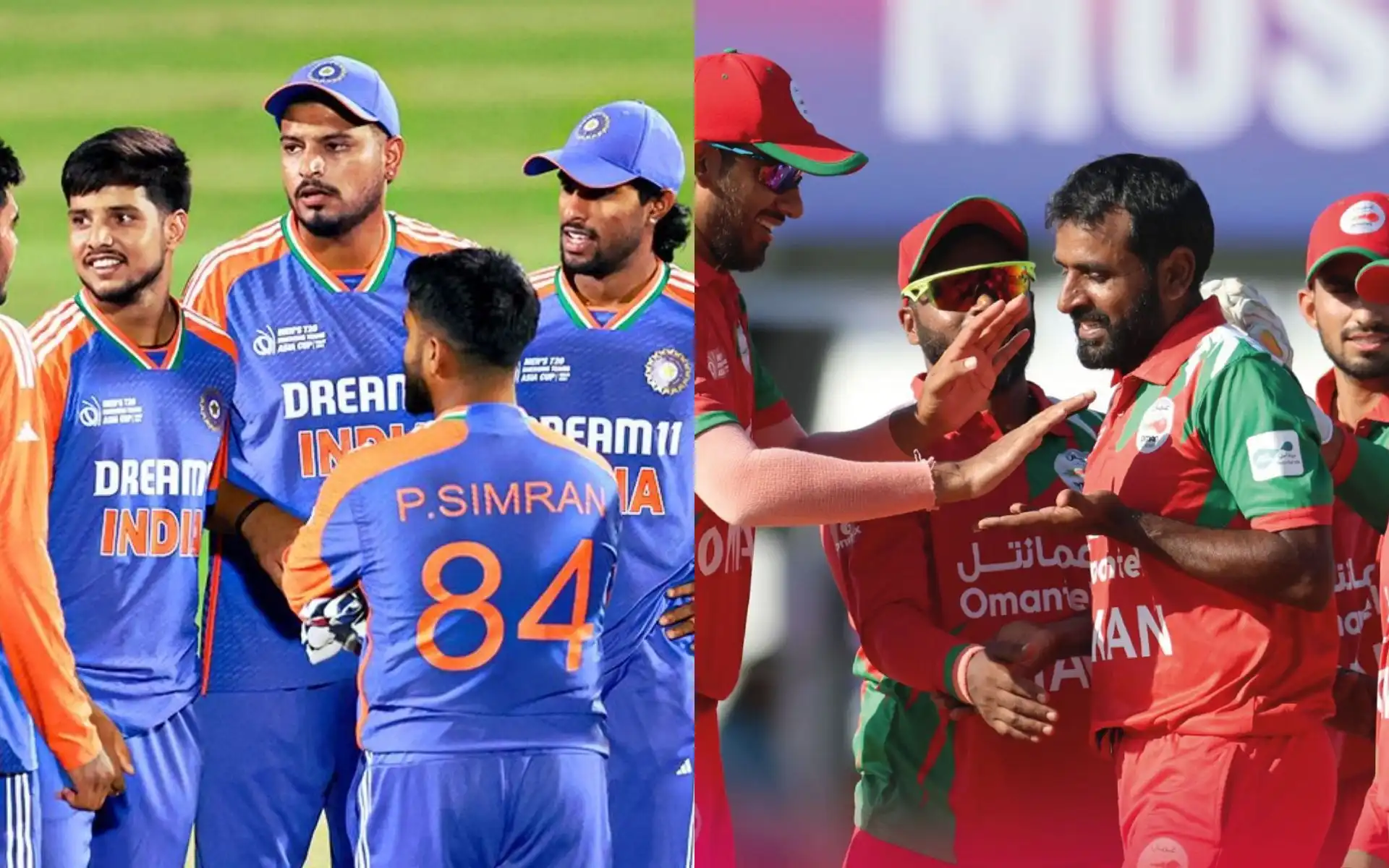 India A will clash with Oman next in Emerging Asia Cup (@BCCI, @TheOmanCricket/X.com)