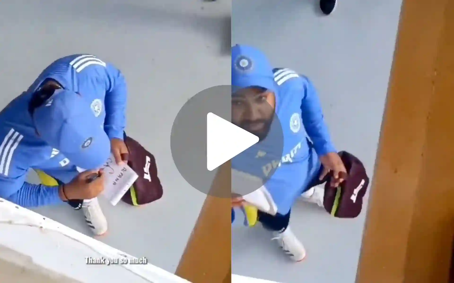 [Watch] 'Virat Ko Bolna Fan Aayi Thi' - Rohit Sharma Makes Young Fan's Day 