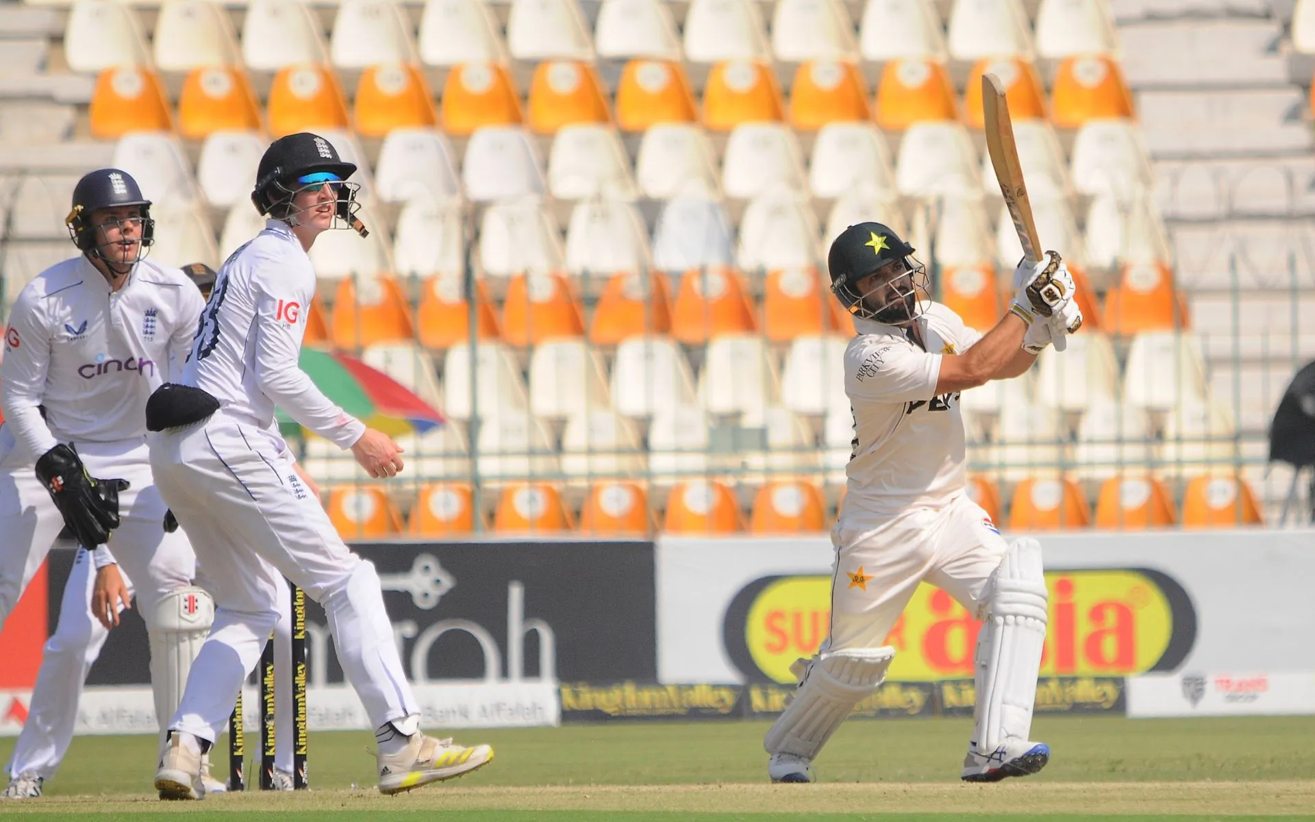 Pakistan levelled the series in the second Test [Source: @TheRealPCB]