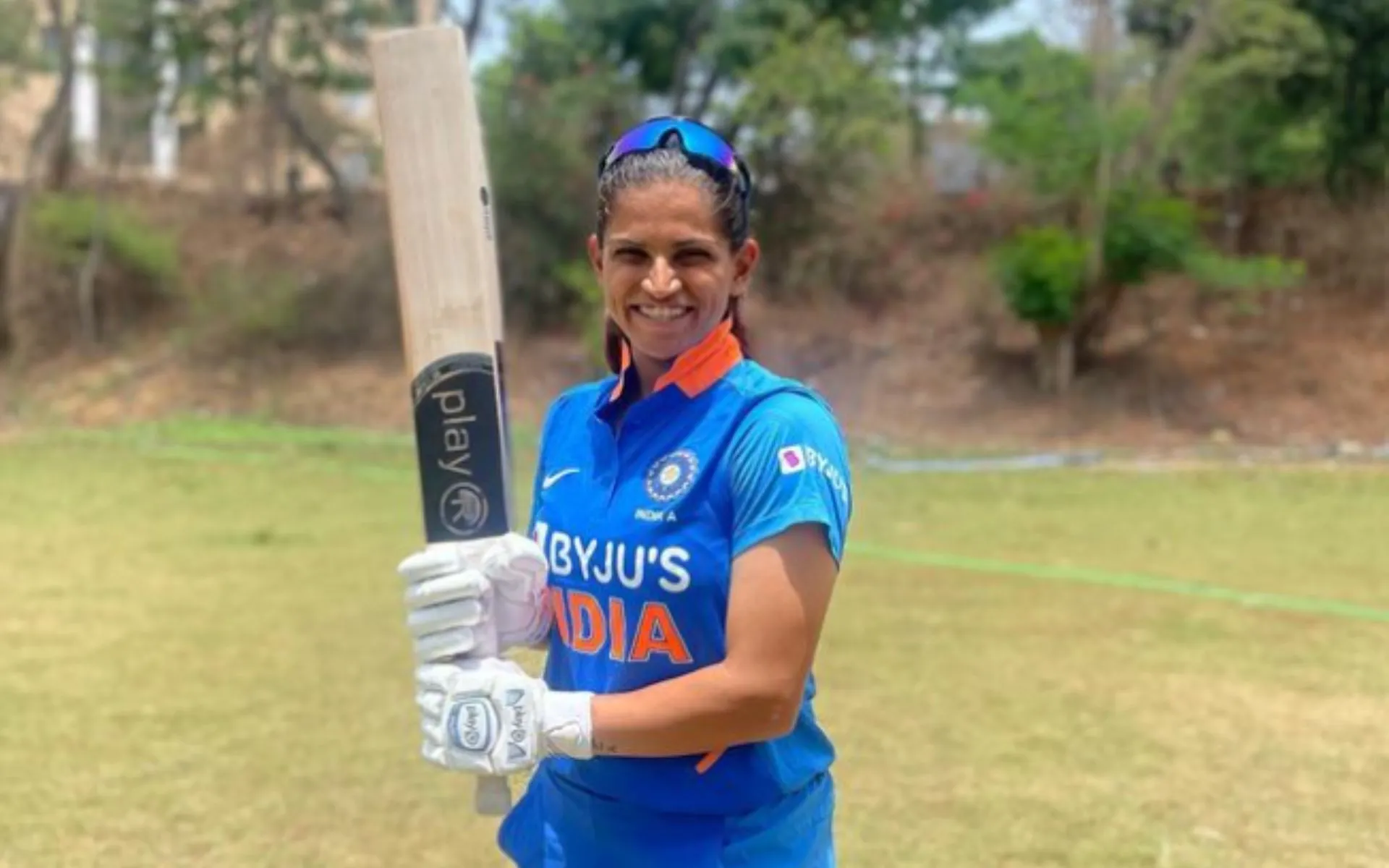 Tejal Hasabnis made her debut in IND-W vs NZ-W 1st ODI [Source: tejalhasabnis_official16/instagram]