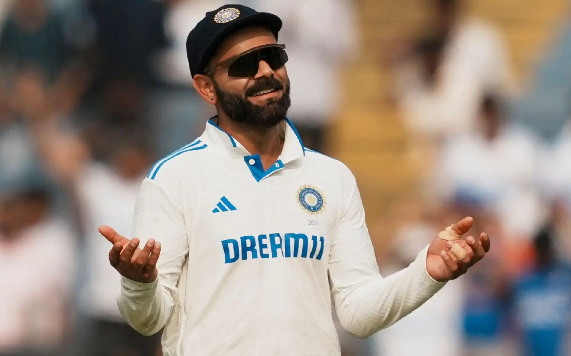 Virat Kohli in 2nd Test Against Pune (Source:PTI)