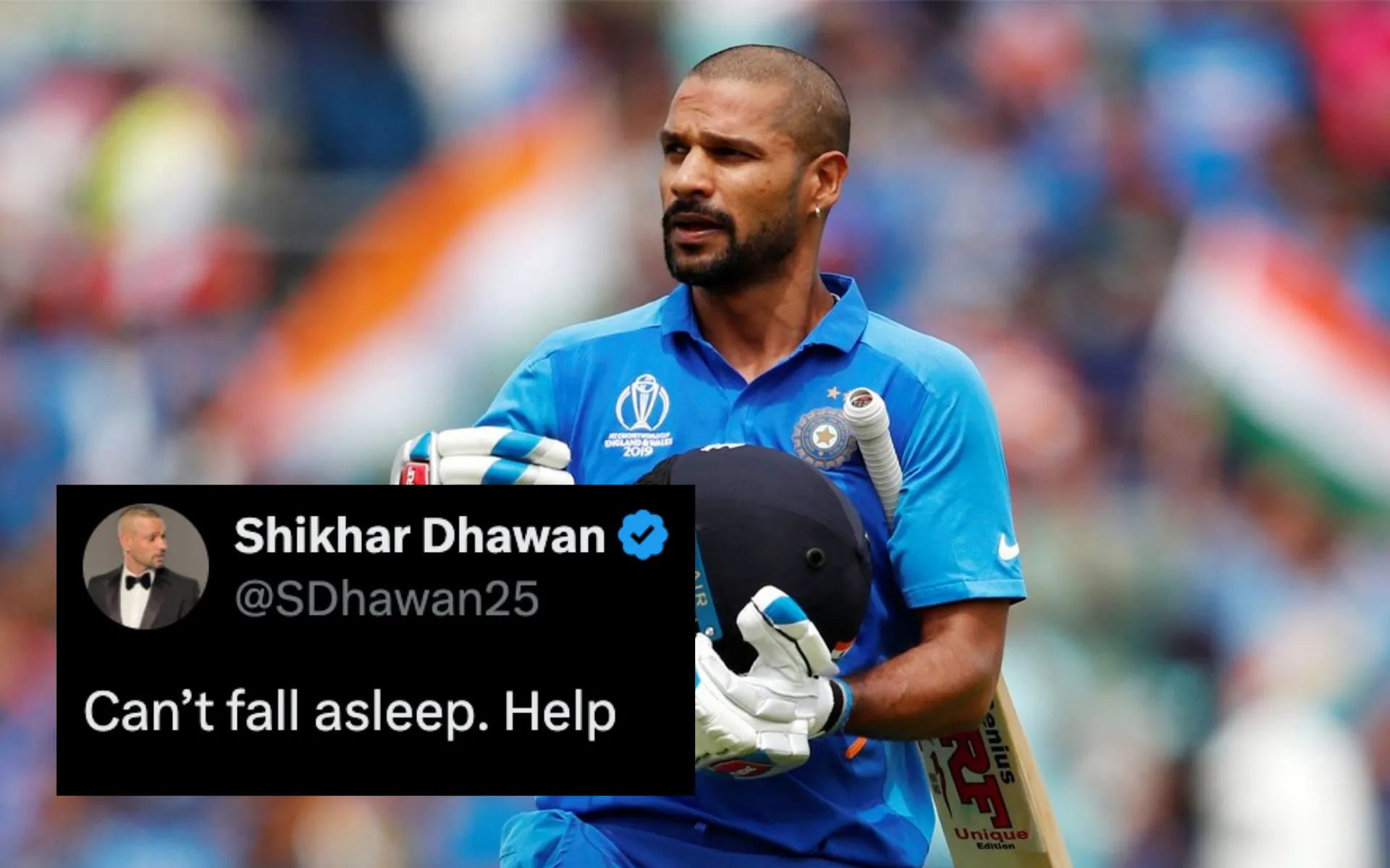 Shikhar Dhawan shares cryptic post (Source:@ SDhawan25/x.com)