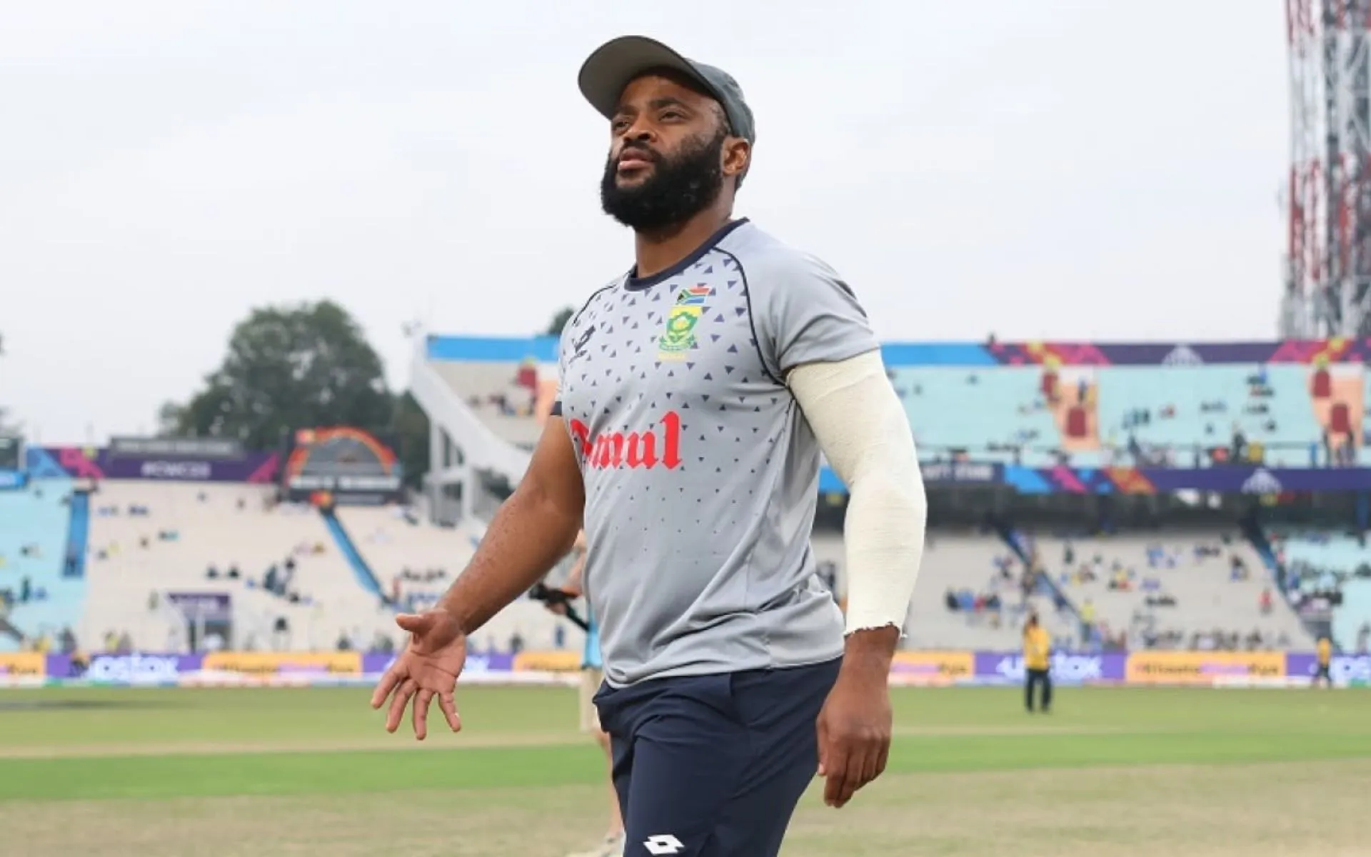 Temba Bavuma has been ruled out of the second Test (Source:@TurboLeaks/x.com)