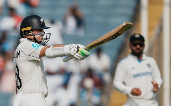 IND vs NZ 2nd Test Day 2 Highlights: Sundar Retorts To Santner’s 7-Fer; Latham Swells Visitors Lead